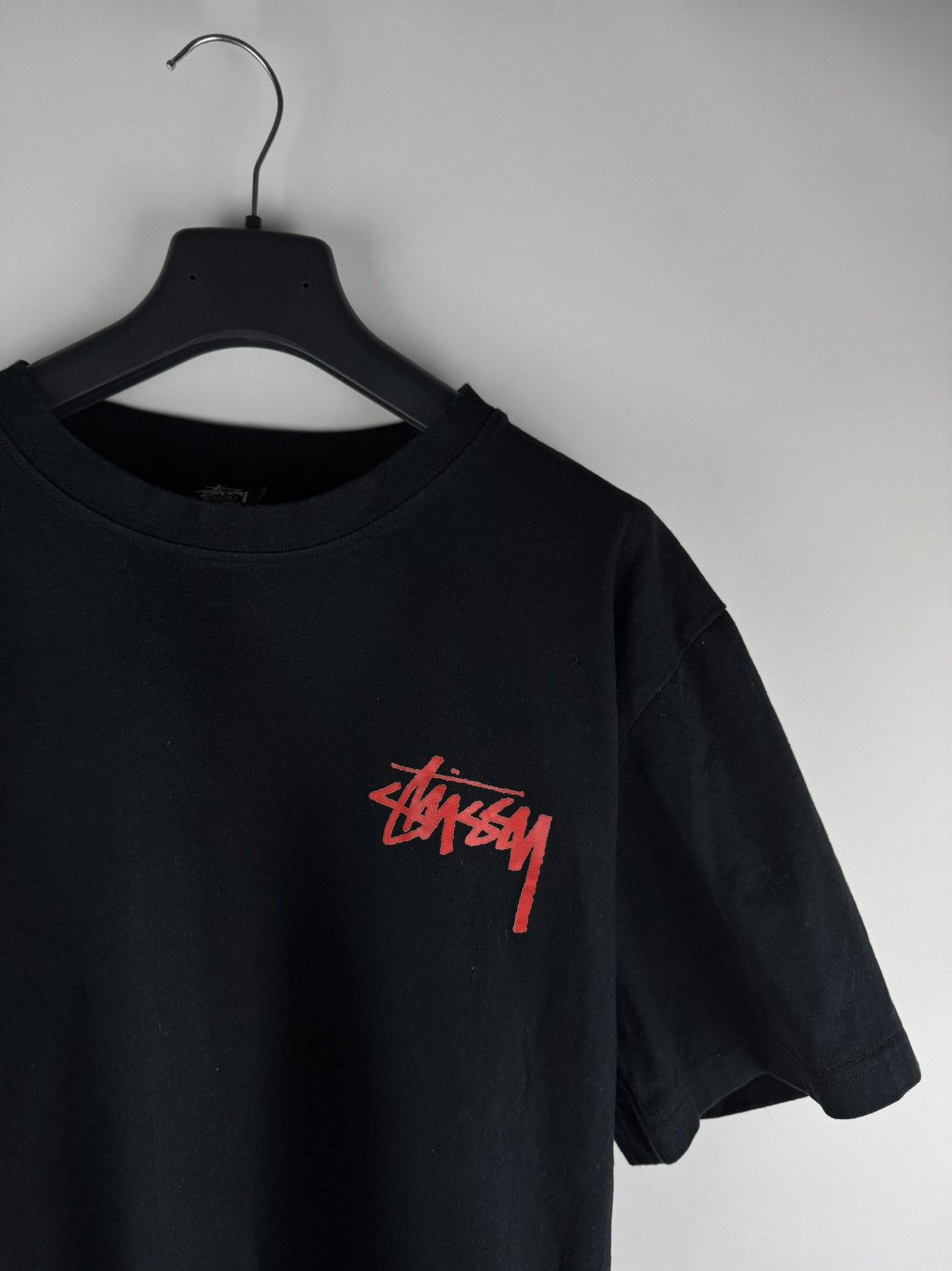 Stussy Stussy Magic Wizard Logo Women’s T-Shirt Black Size M / US 6-8 / IT 42-44 - 4 Thumbnail