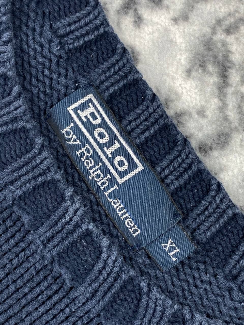 Polo Ralph Lauren Vintage Polo Ralph Lauren USA Flag Knit Sweater Wool 90s Size US XL / EU 56 / 4 - 6 Thumbnail