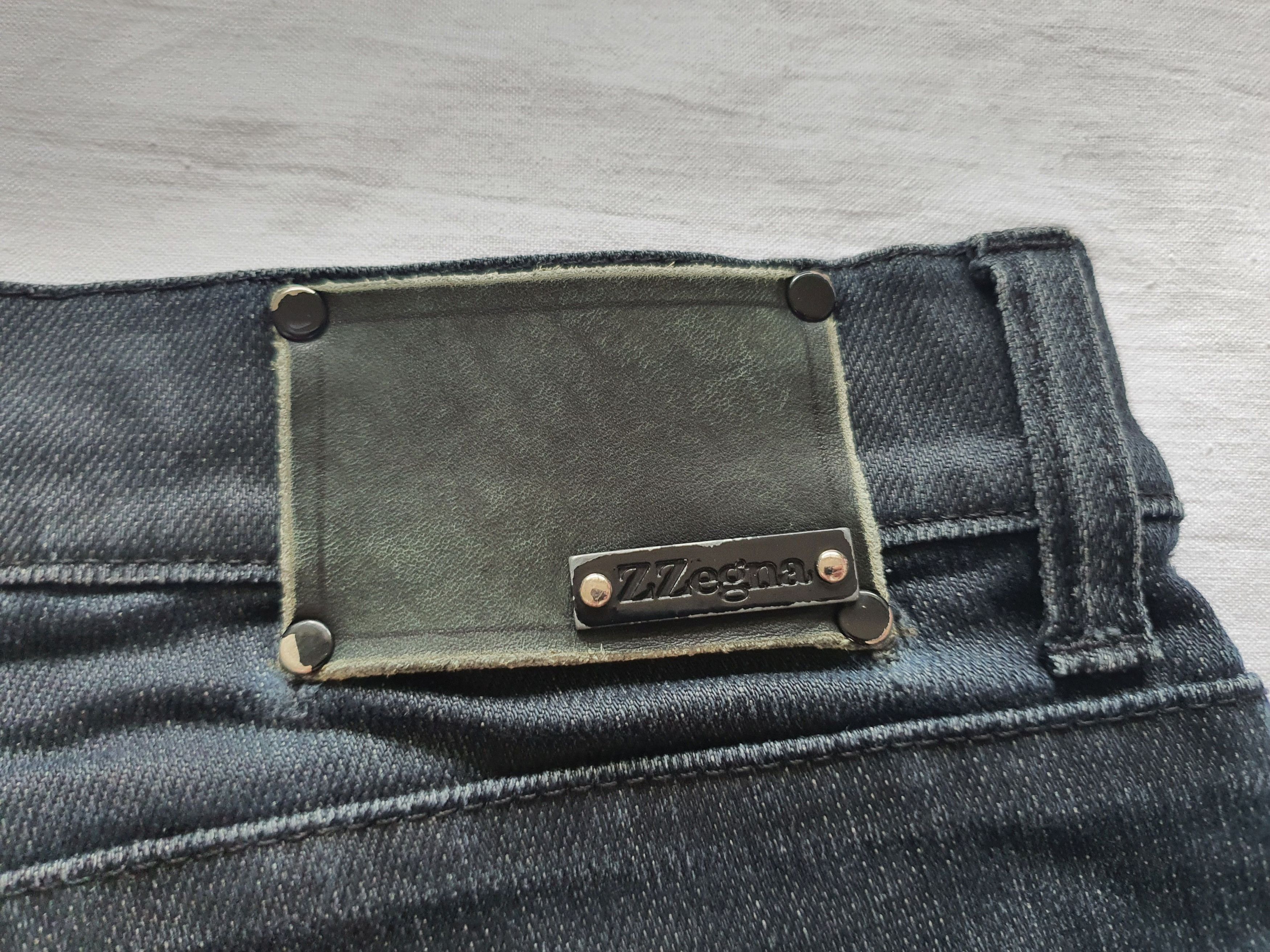Z Zegna Slim Fit Tapered Denim Jeans - Mod: 75AIC2 - Sz W33 L30 Size US 33 - 11 Thumbnail