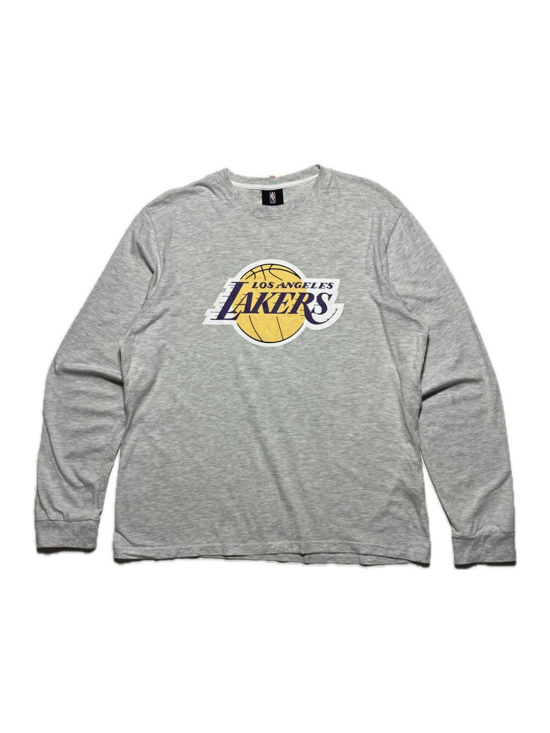 NBA Vintage Los Angeles Lakers Long Sleeve T-Shirt Size US L / EU 52-54 / 3 - 1 Thumbnail
