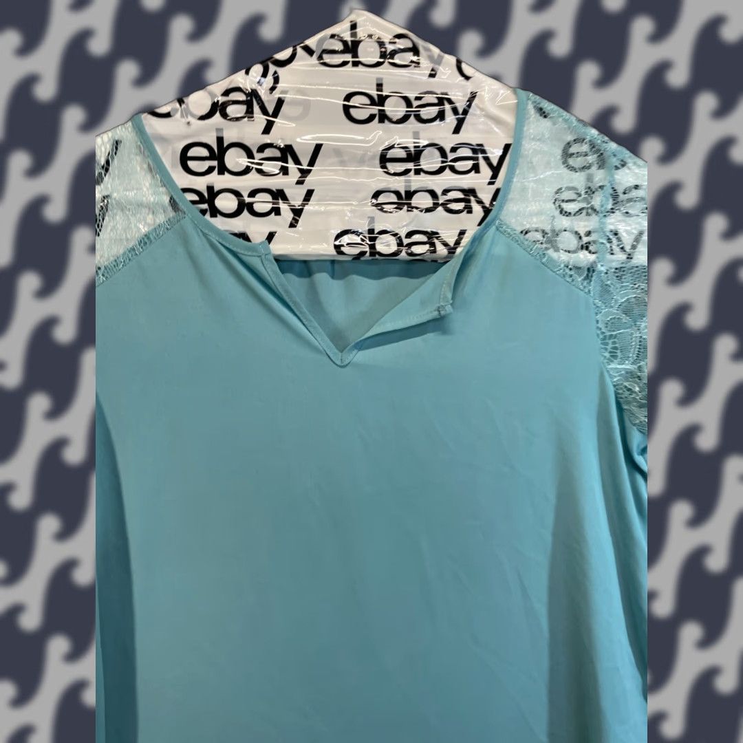 Vintage Metaphor Blouse Long Sleeve Shirt L Women Gray Size L / US 10 / IT 46 - 1 Thumbnail