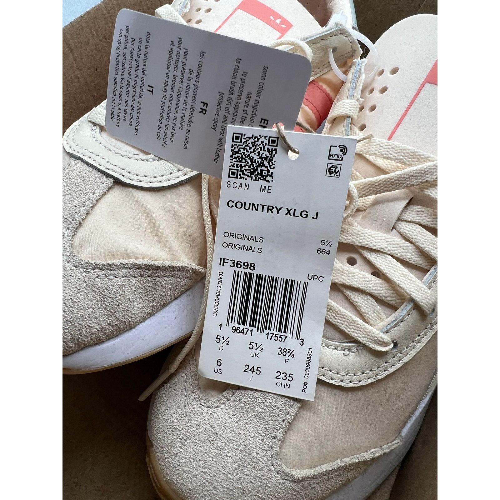 Adidas Adidas XLG Pink White GS 6Y Size US 7.5 / IT 37.5 - 8 Thumbnail