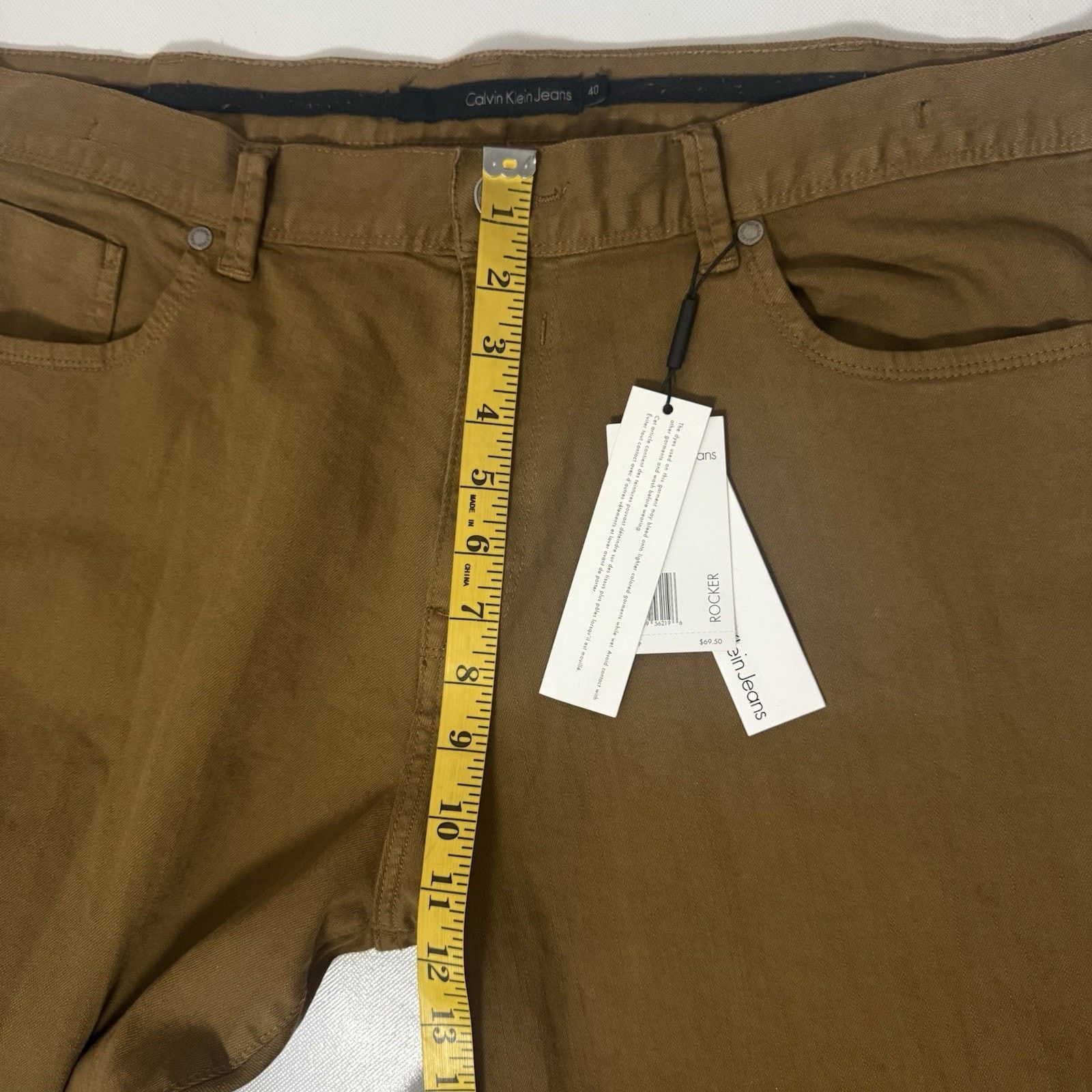 Calvin Klein Calvin Klein Rocker Straight Leg Jeans Preppy Casual Office Size US 40 / EU 56 - 4 Thumbnail