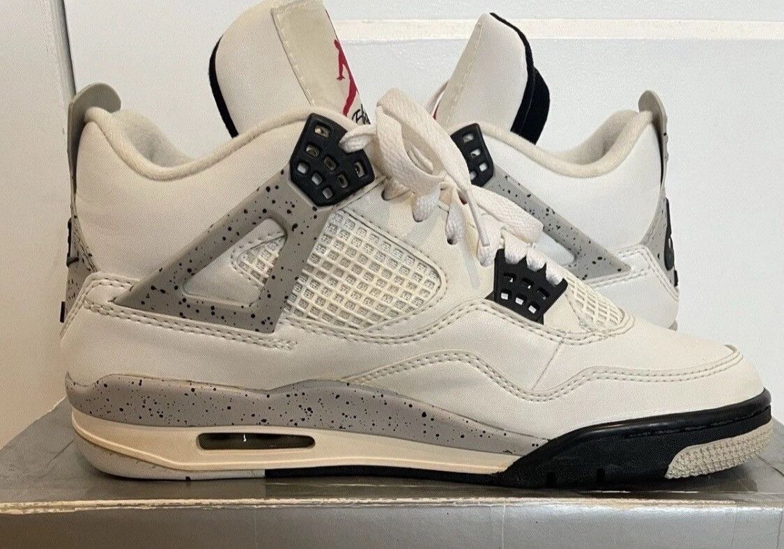 Jordan Brand 1999 Air Jordan 4 White Cement Size US 8.5 / EU 41-42 - 5 Thumbnail
