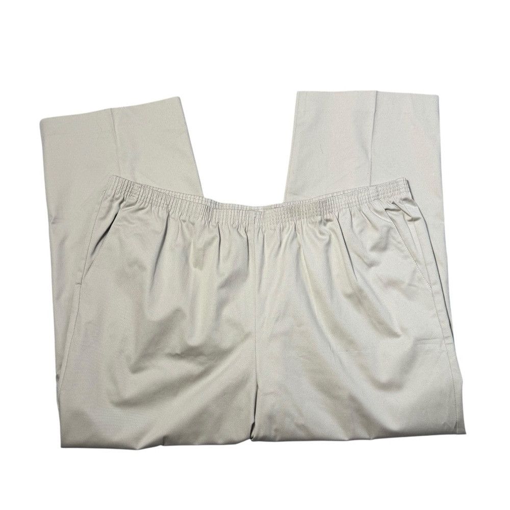 Other NWT New Alfred Dunner Soft Twill Casual Pull-On Pants Size Size 42" / US 20 - 3 Thumbnail