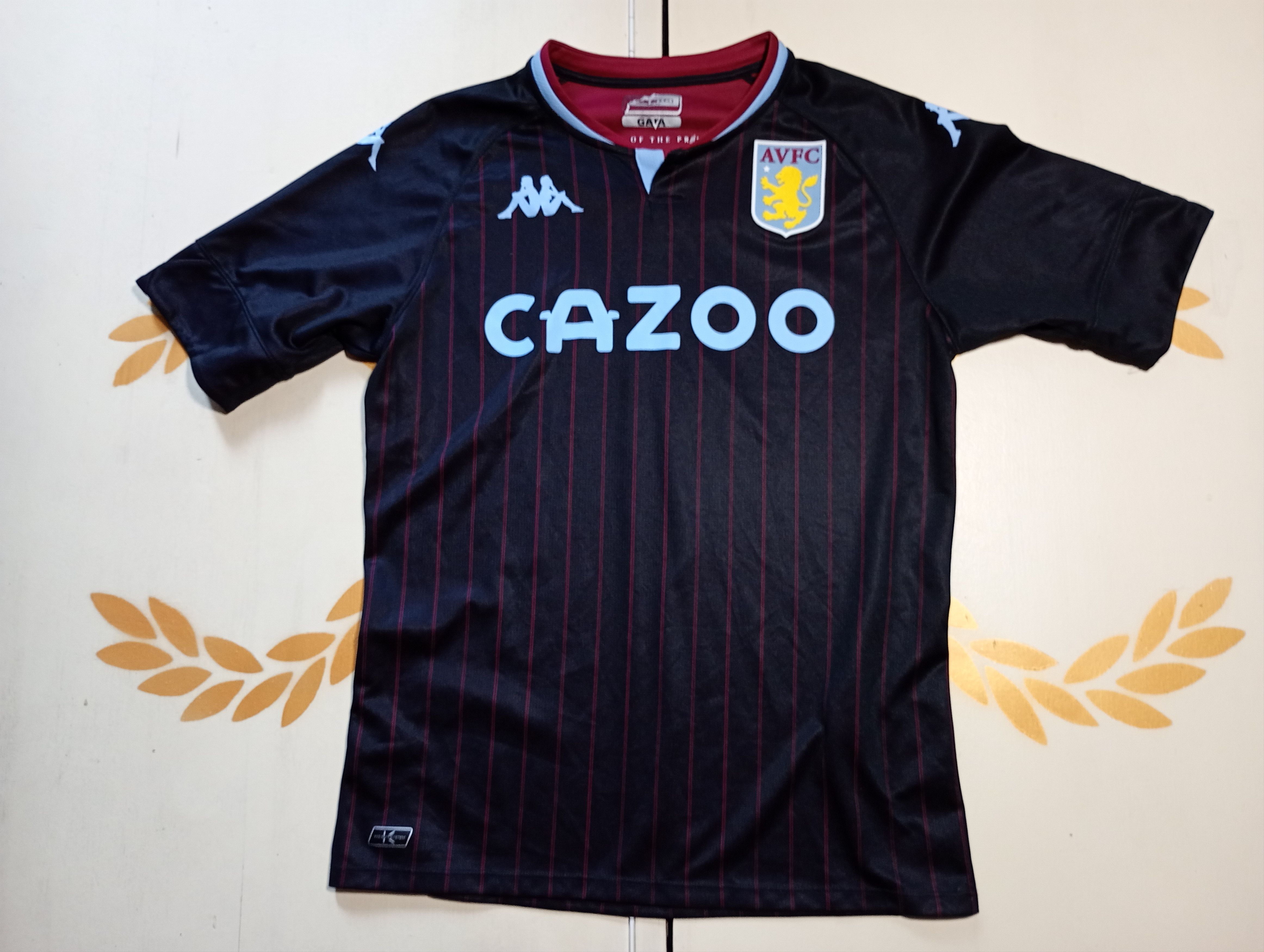 Kappa Kappa Aston Villa FC Away Jersey 2020-2021 Size US M / EU 48-50 / 2 - 2 Thumbnail