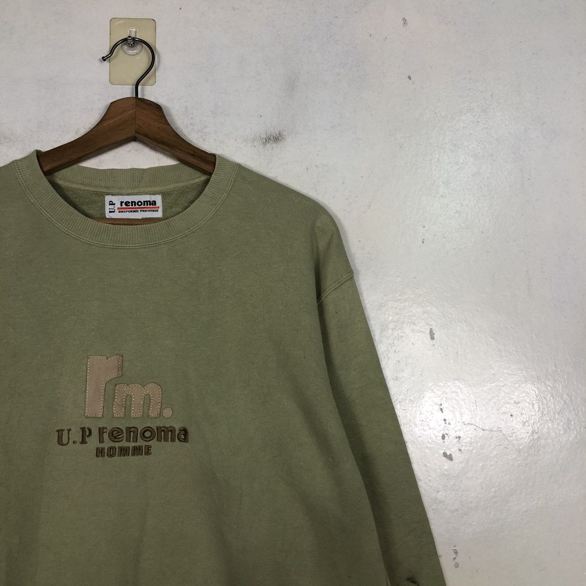 Japanese Brand 📌Vintage Sweatshirt Crewneck UP Renoma Size US L / EU 52-54 / 3 - 8 Thumbnail