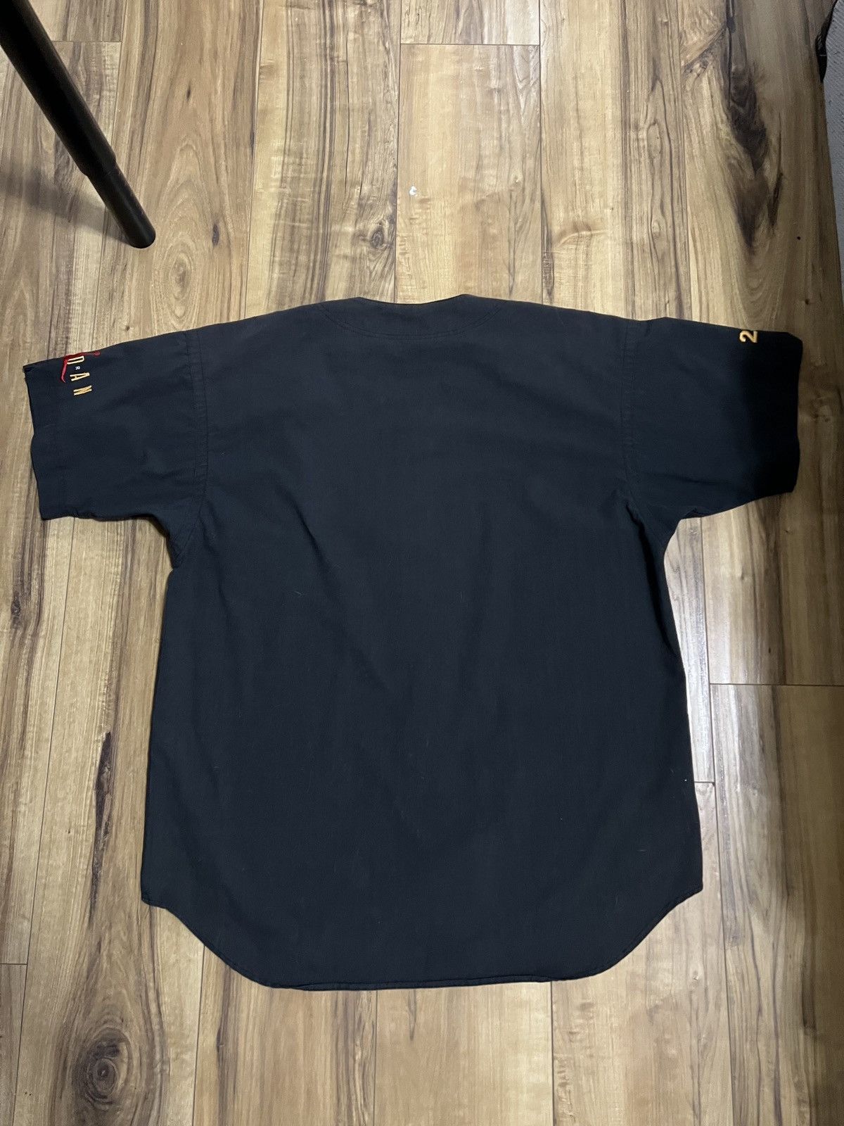 Jordan Brand Vintage RARE 90's Nike Air Jordan Black Baseball Jersey Size US XL / EU 56 / 4 - 6 Thumbnail