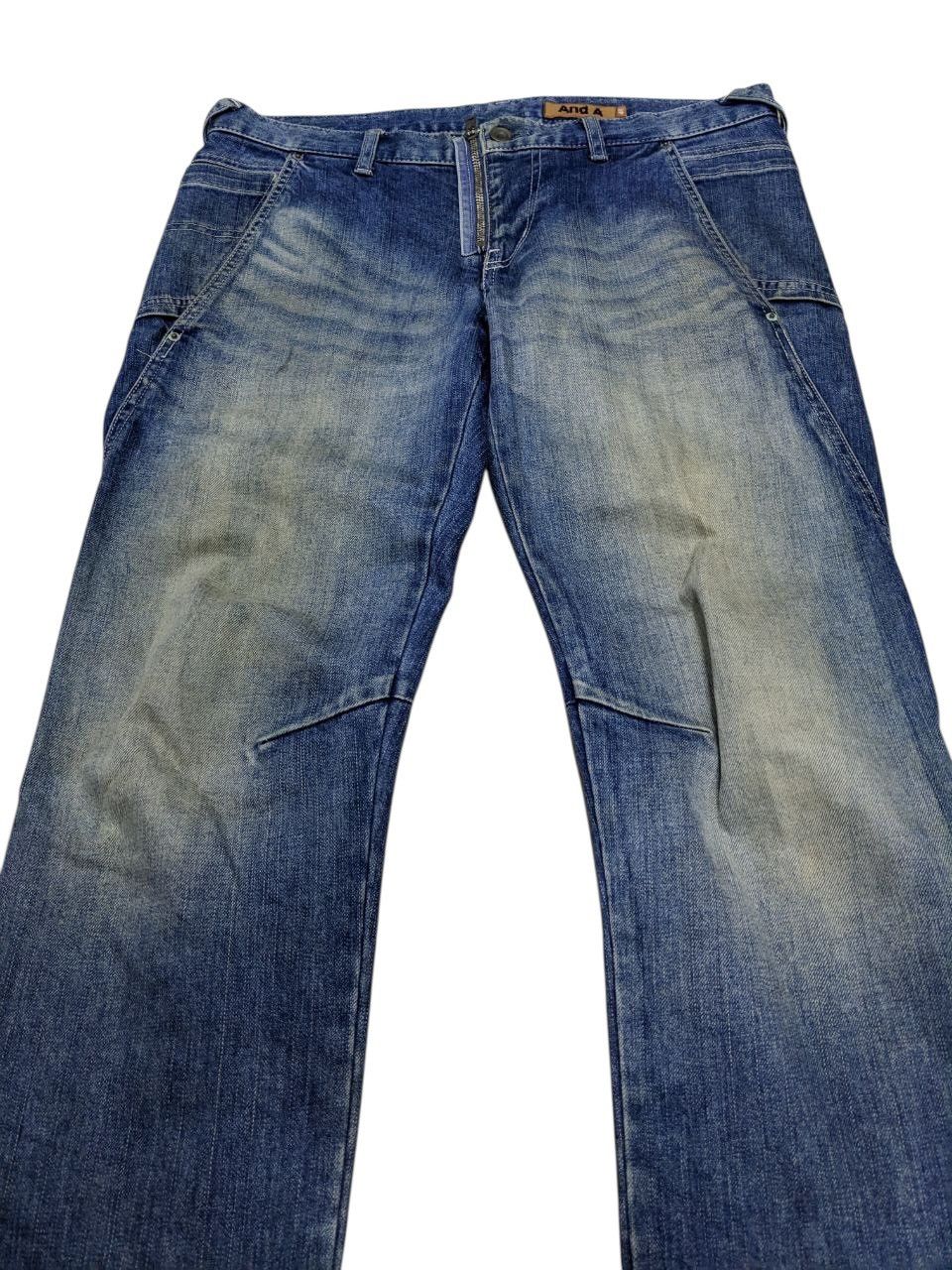 And A UNDERCOVER INSPIRED TWISTED SLIM DENIM MULTIPOCKET PANTS Size US 34 / EU 50 - 3 Thumbnail