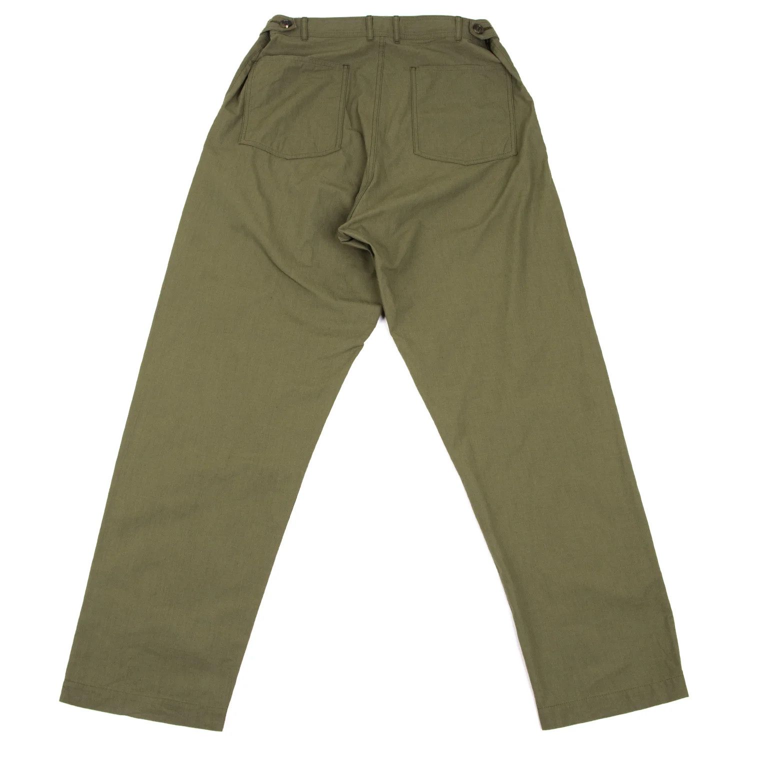Comme des Garcons Homme Plus Cotton Nylon Belted Work Pants in Khaki M Size US 32 / EU 48 - 8 Thumbnail