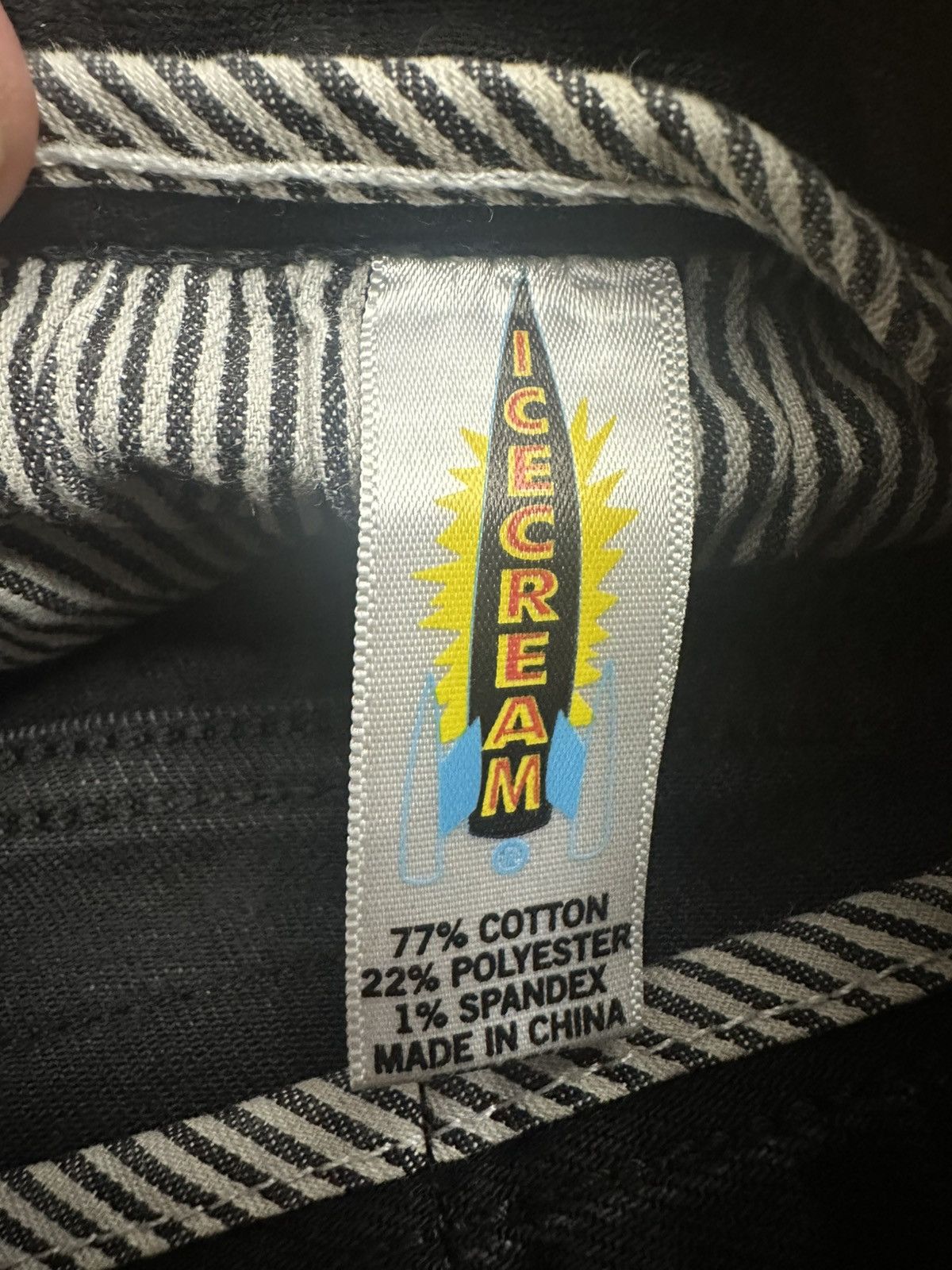 Icecream black jeans are the Icecream Solar Flare Jean, Size US 34 / EU 50 - 11 Thumbnail