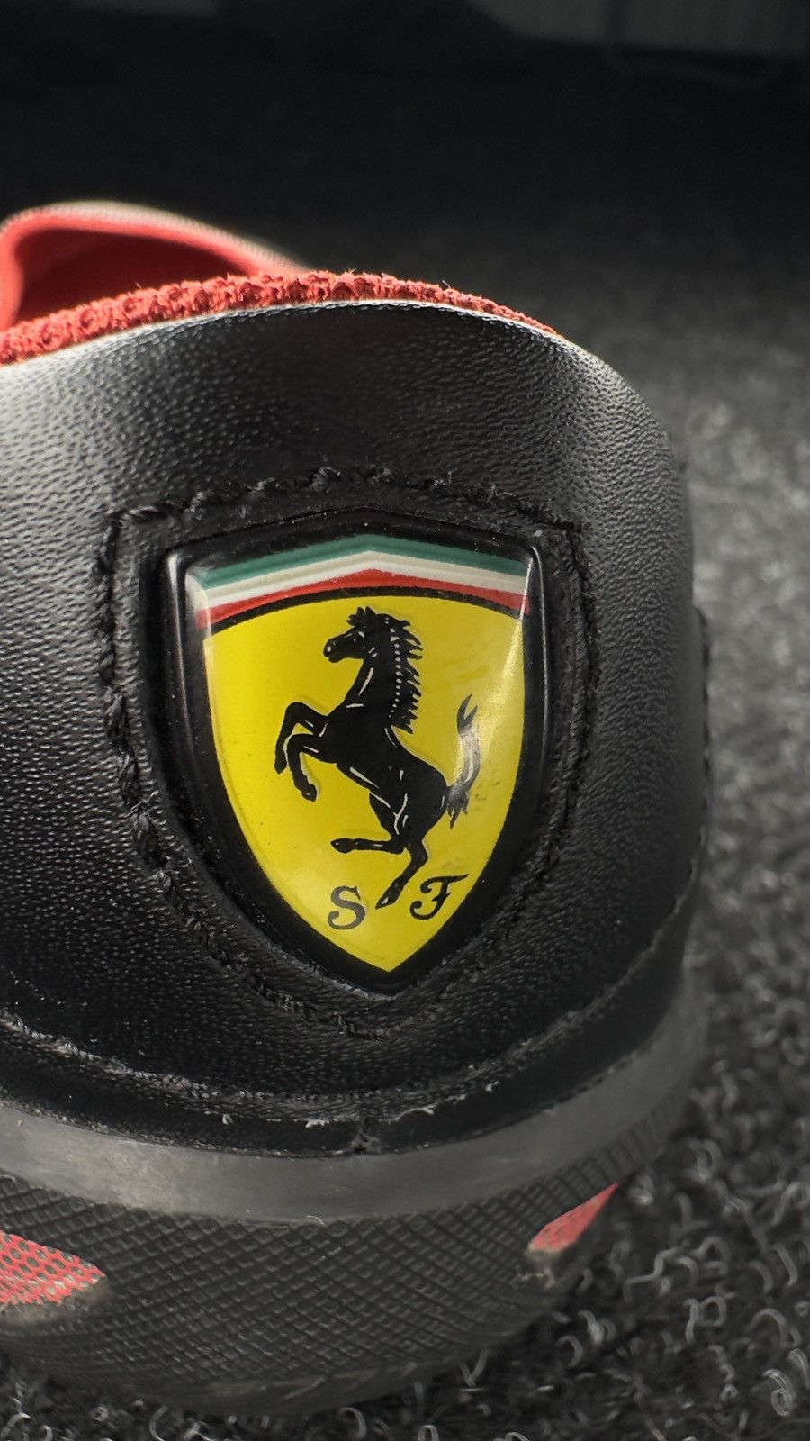 Ferrari × Puma Puma Ferrari Archive Black Red Ballet Flats Shoes Sneakers Size US 8 / IT 38 - 10 Thumbnail