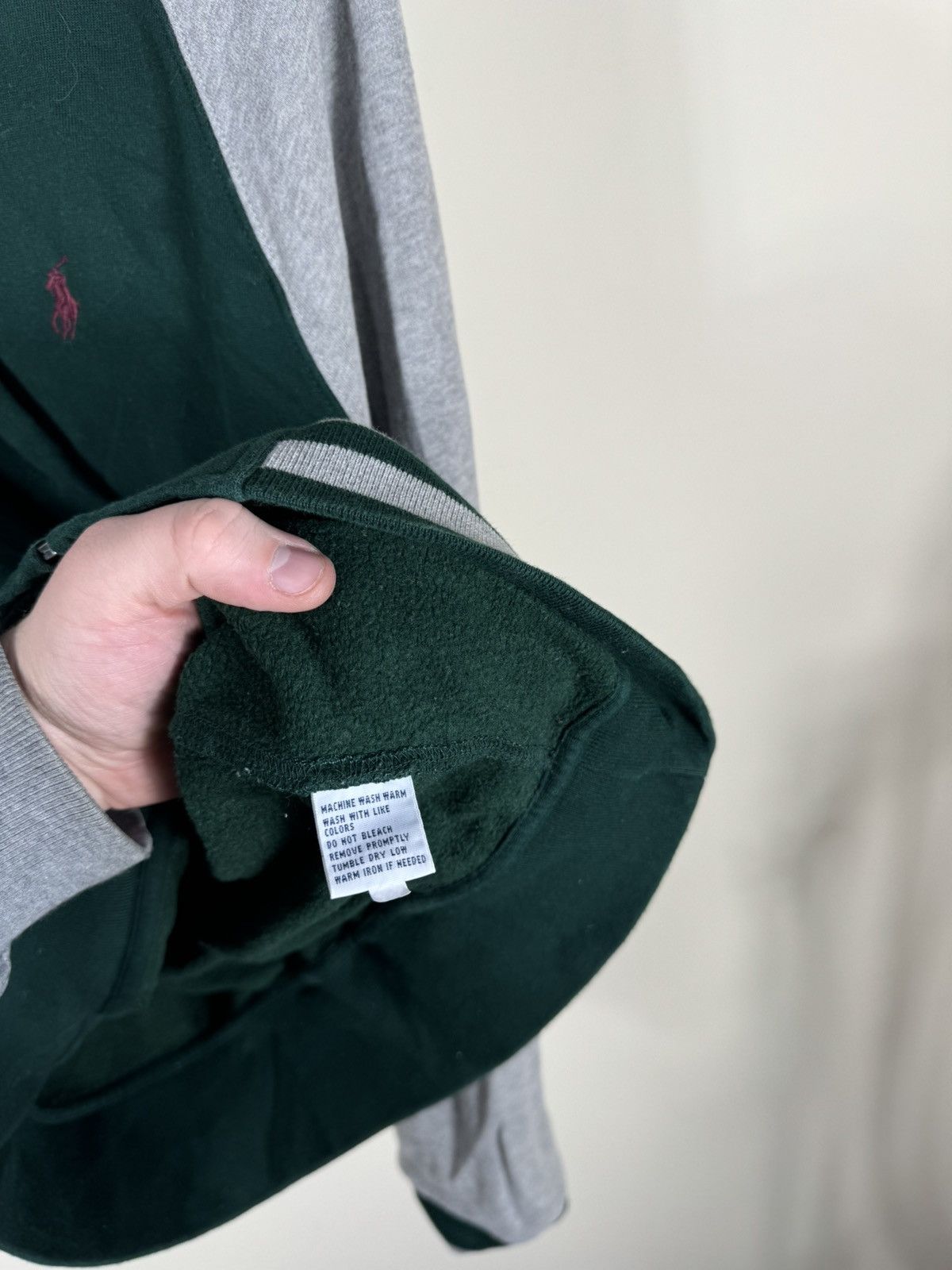 Polo Ralph Lauren Vintage Polo Ralph Lauren Full Zip Jacket Sweatshirt Size US L / EU 52-54 / 3 - 5 Thumbnail
