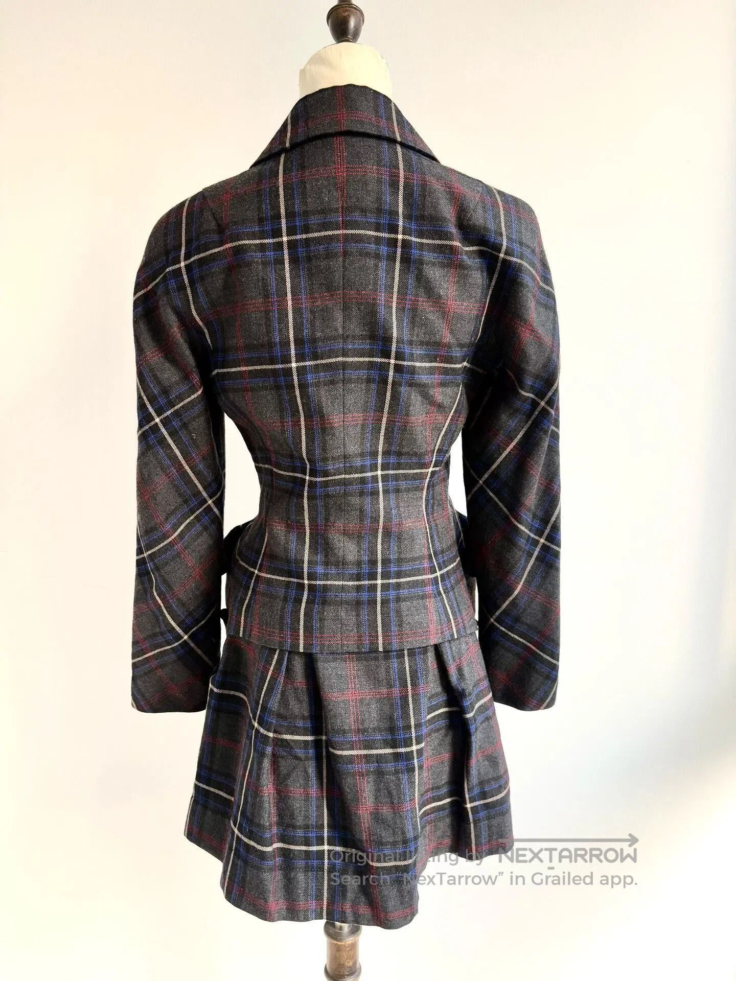Vivienne Westwood Vivienne Westwood Gray Blue Plaid Set. Size M / US 6-8 / IT 42-44 - 3 Thumbnail