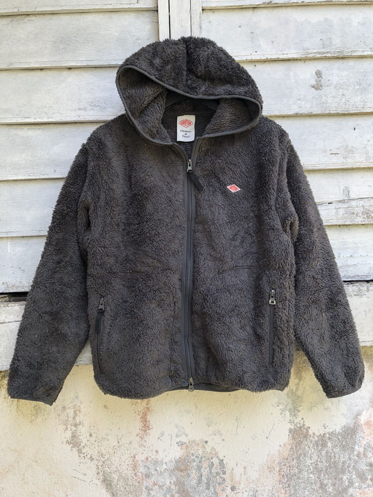 Danton Danton Zipper Hooded Fleece Jacket Size US S / EU 44-46 / 1 - 1 Thumbnail