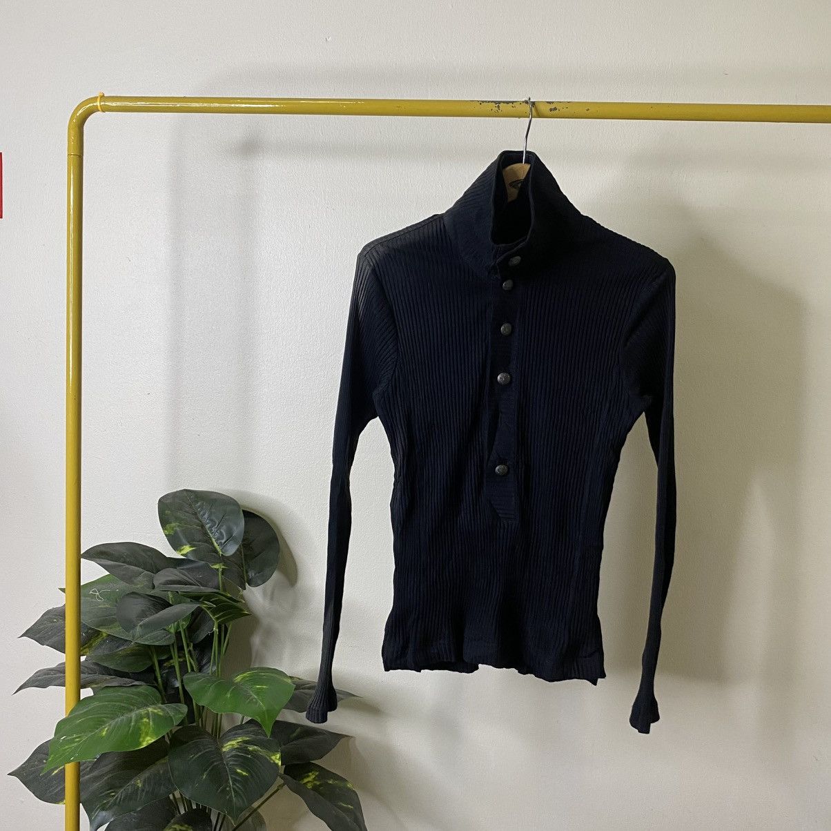 By Issey Miyake Button LS Tshirt Ifsixwasnine LGB Style