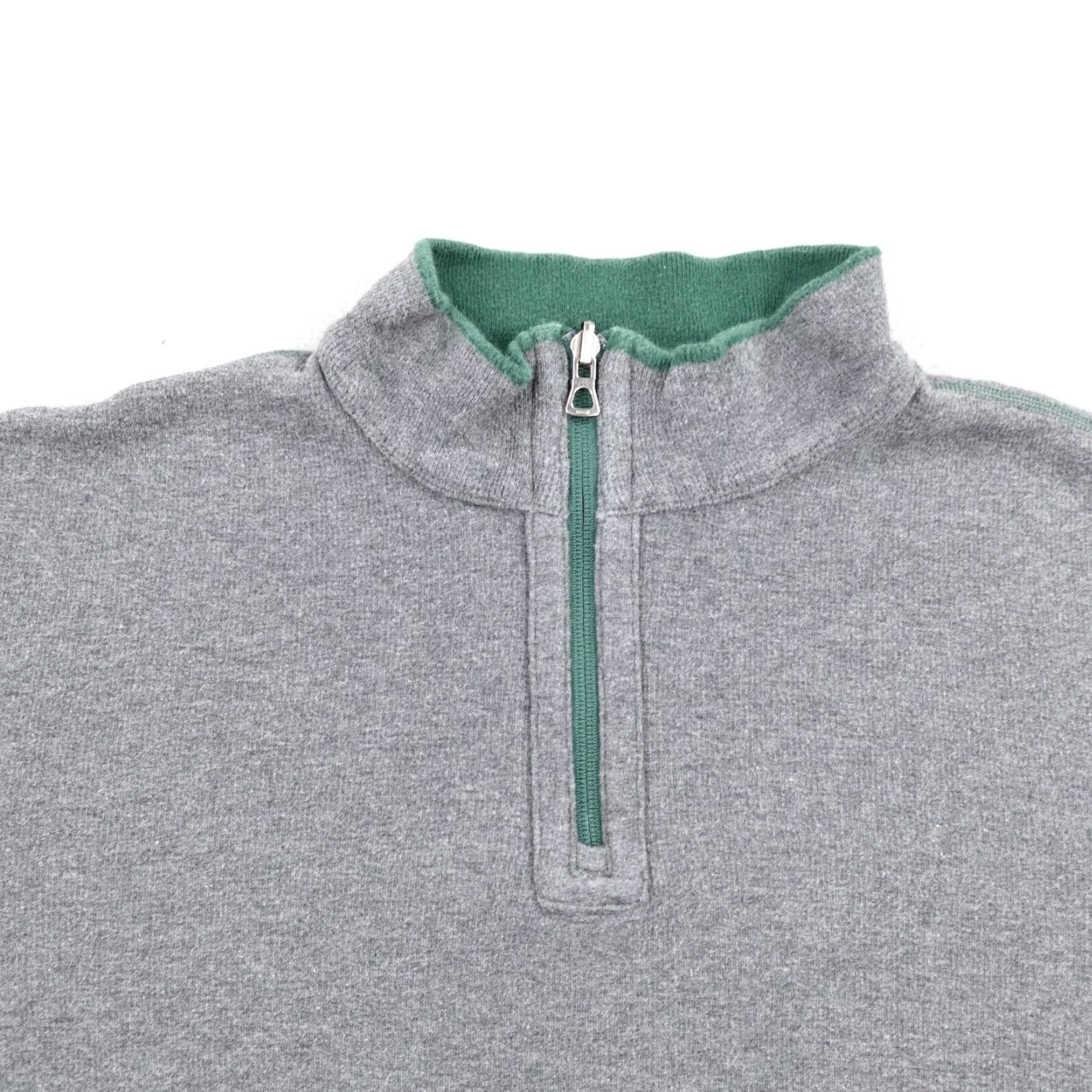 Polo Ralph Lauren Polo Ralph Lauren Sweater Mens XL Gray 1/4 Zip Pullover Reversible Cookie Knit Cozy Outdoor Size US XL / EU 56 / 4 - 2 Thumbnail