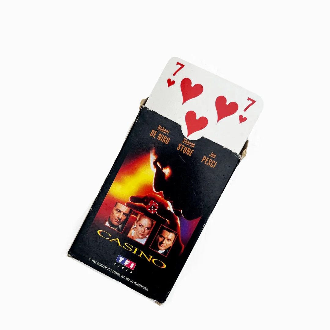 Vintage Casino 1995 95 90s Vintage Rare Movie Promo Playing Cards Size ONE SIZE - 2 Thumbnail