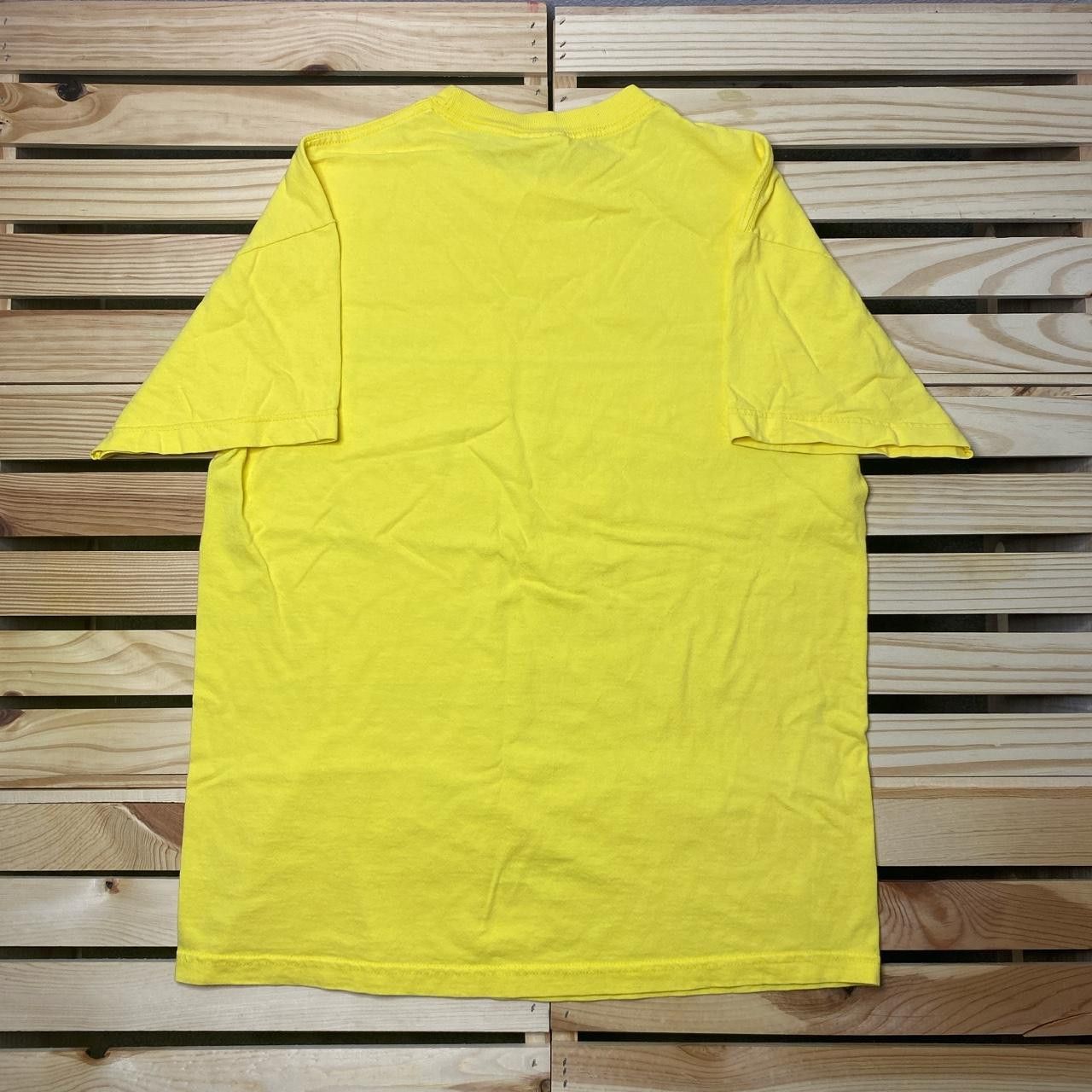 Perry Ellis Vintage Perry Ellis Yellow Designer Tee Size Large Size US L / EU 52-54 / 3 - 2 Thumbnail