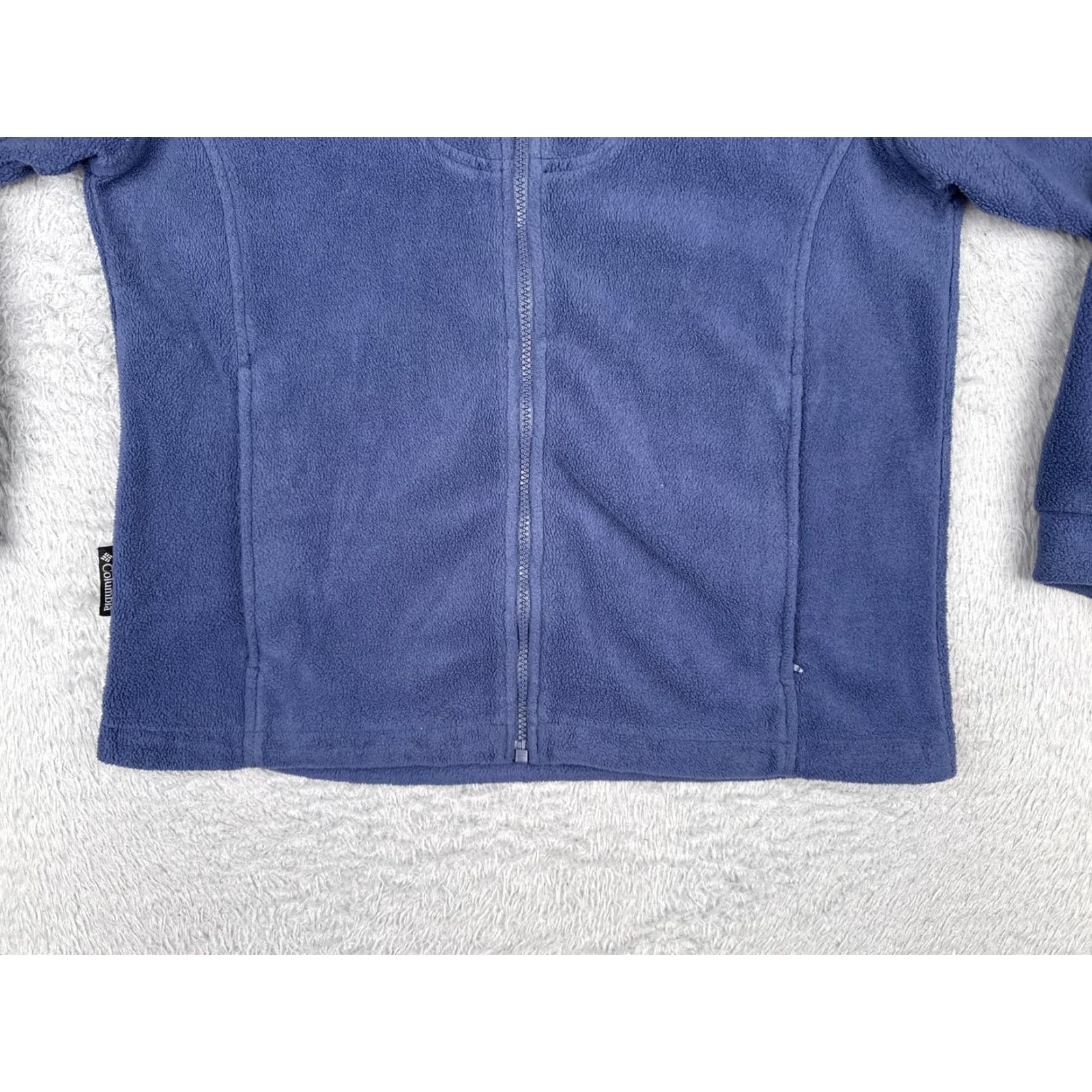 Vintage VINTAGE Columbia Jacket Womens Small Blue Interchange Full Zip Pockets Polyester Fleece Mid-Length Zip Size S / US 4 / IT 40 - 5 Thumbnail