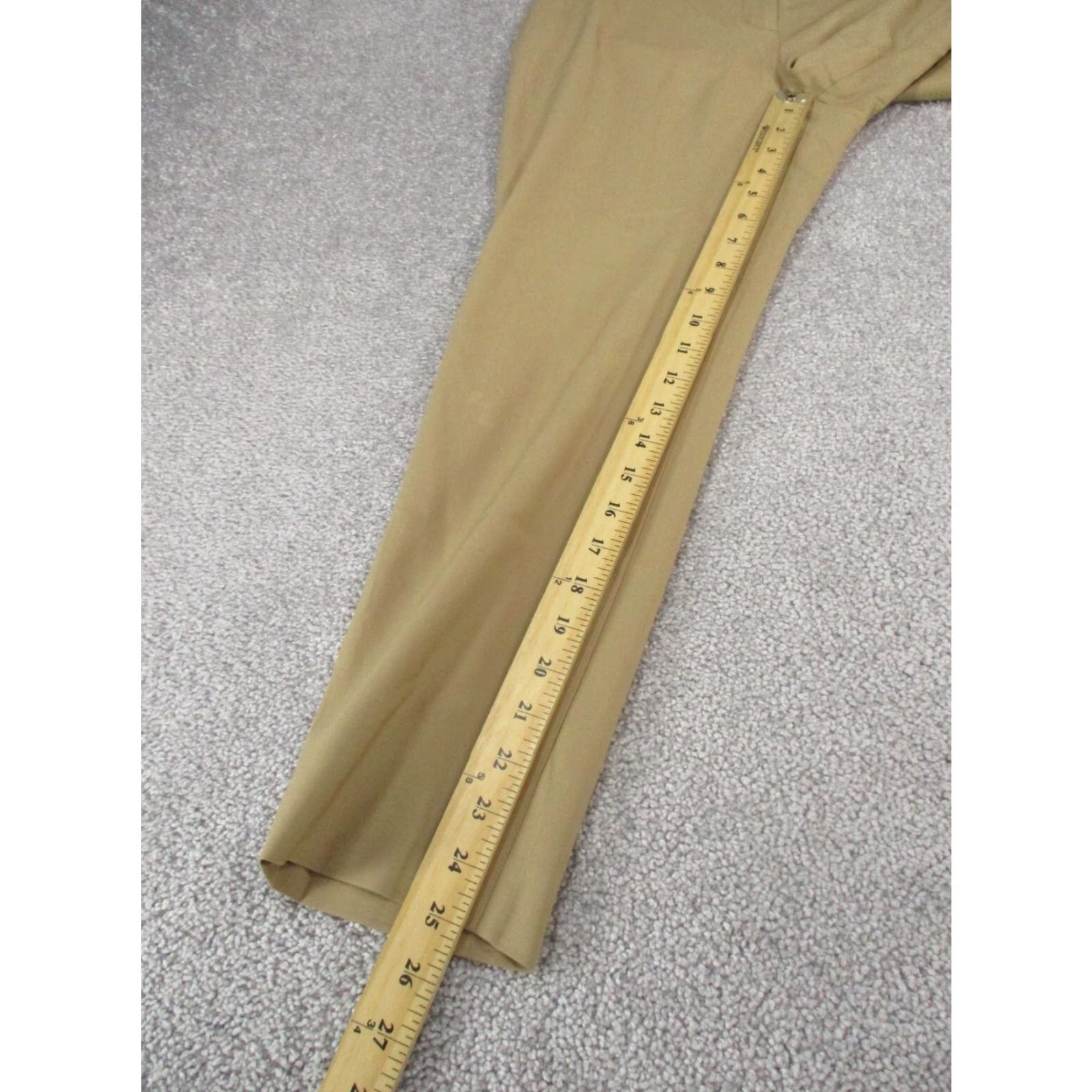 Theory Theory Dress Pants Womens 4 Beige Slim Fit Tapered Professional Slacks Size 27" / US 4 / IT 40 - 7 Thumbnail