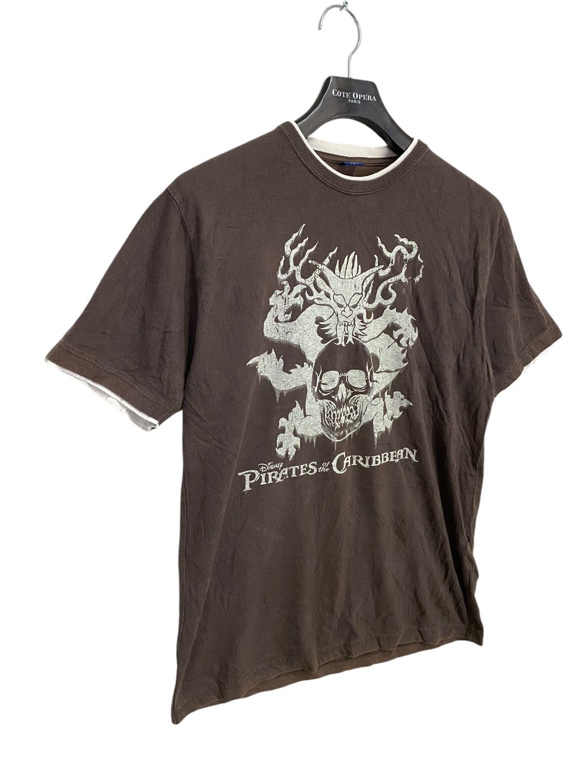 Disney × Japanese Brand Disney pirates of the caribbean tshirt double neck size L Size US L / EU 52-54 / 3 - 3 Thumbnail