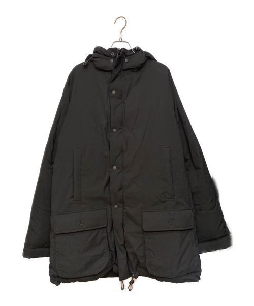 Image of Yohji Yamamoto Hooded Down Jacket in Black, Men's (Size XL)