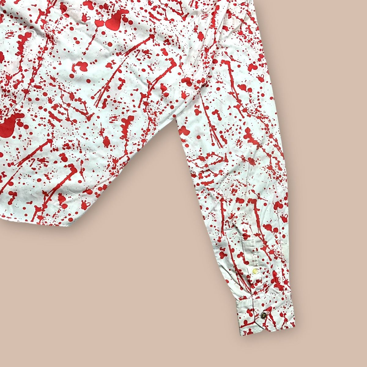 Bape OG2000's Bape Paint Splatter L/S Button up Shirt Size US L / EU 52-54 / 3 - 12 Thumbnail
