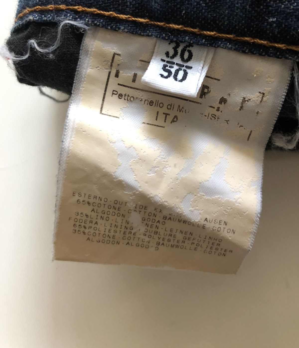 Dolce & Gabbana *Final Drop*DOLCE & GABBANA S/S2004 cargo bondage denim Size US 33 - 8 Thumbnail