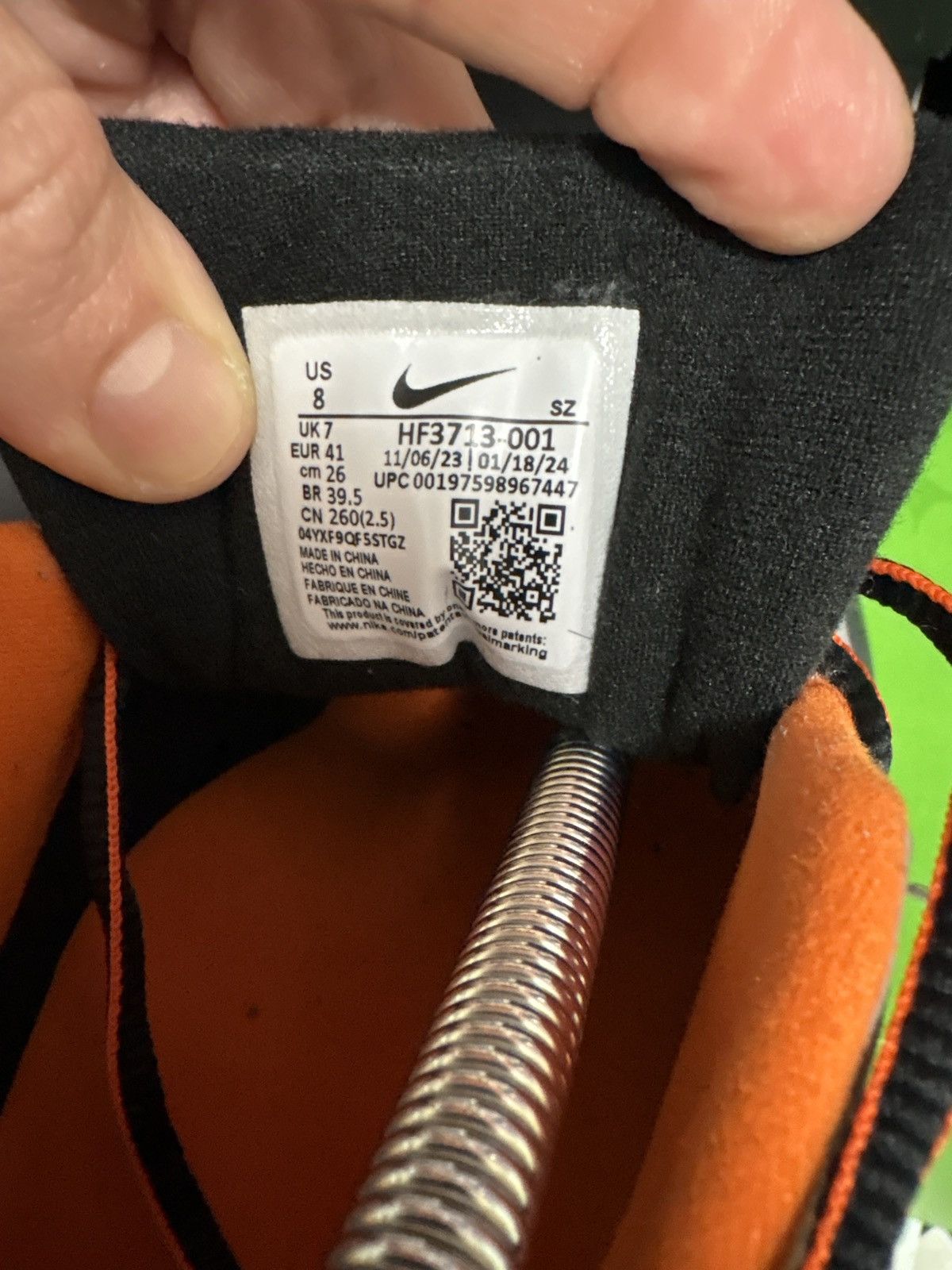 Huf × Nike Air max 1 x HUF Size US 8 / EU 41 - 7 Thumbnail