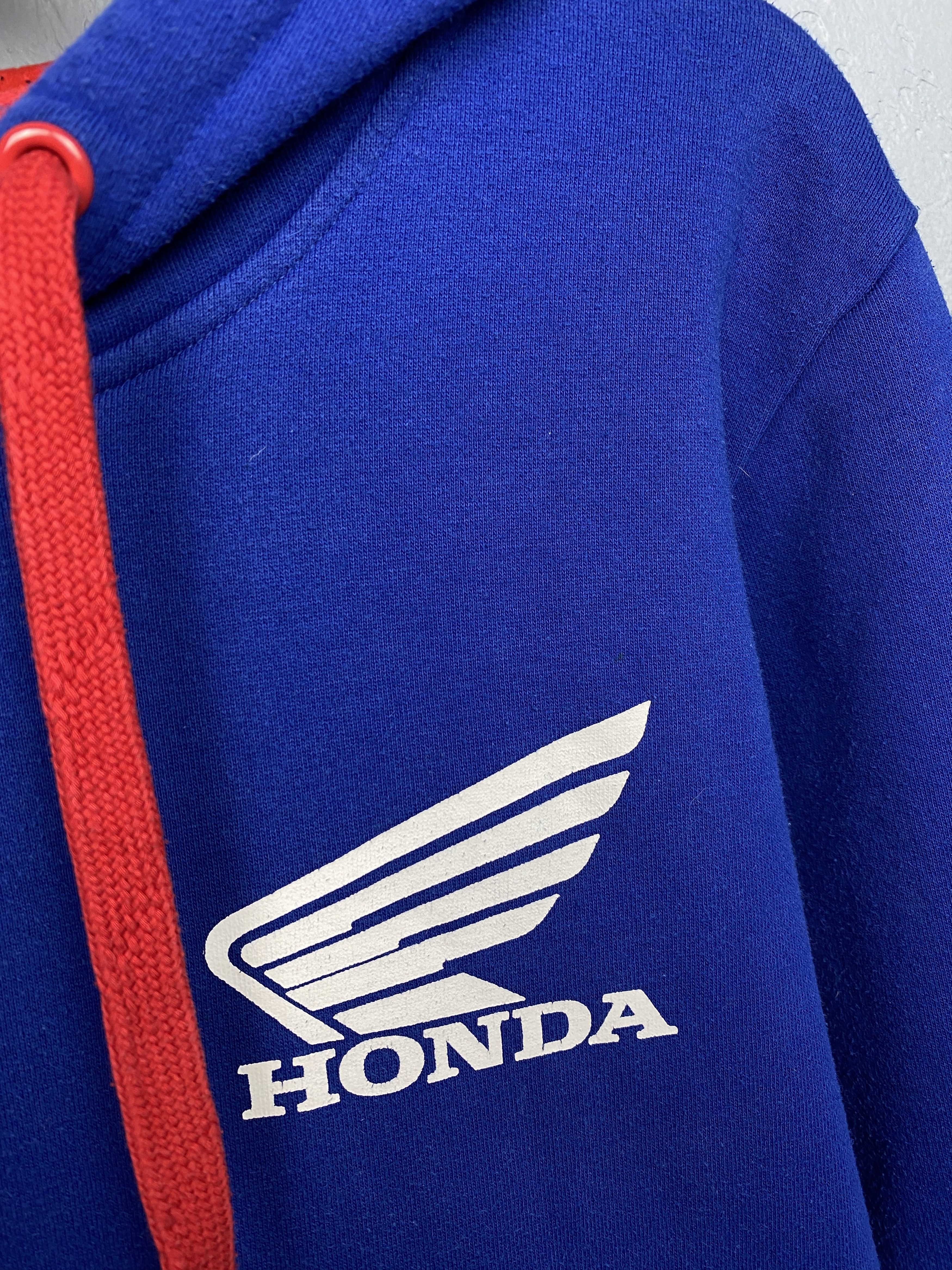 Honda × Vintage Honda Racing Team Vintage Mens Hoodie Size US L / EU 52-54 / 3 - 4 Thumbnail