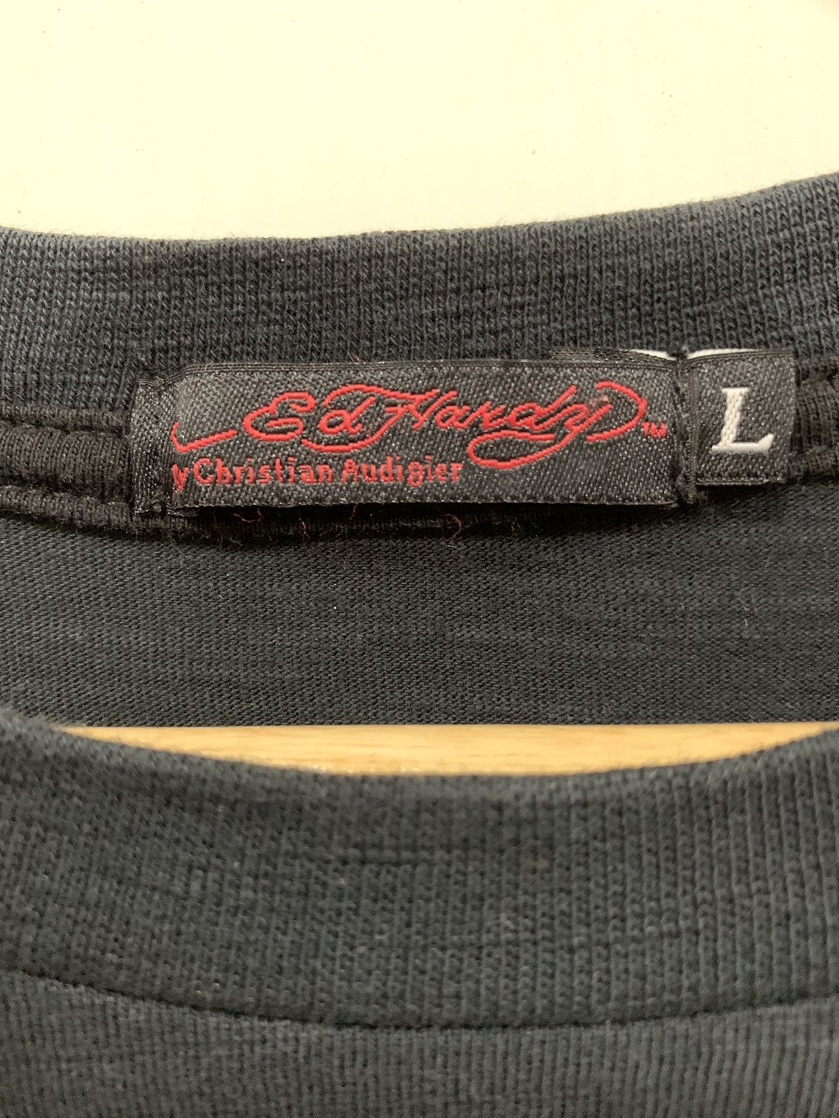 Christian Audigier Ed Hardy Skull Love Kills Slowly T Shirt Size US L / EU 52-54 / 3 - 8 Thumbnail
