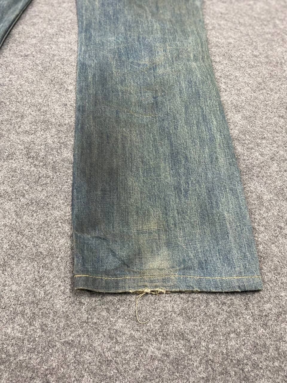 Levi's vintage levis 502 distressed denim nice design Size US 34 / EU 50 - 6 Thumbnail