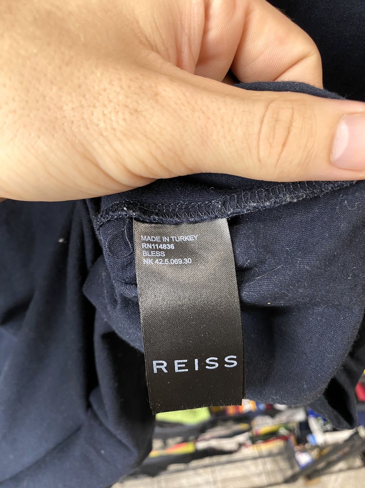 Reiss Basic Reiss T Shirt Size US XL / EU 56 / 4 - 4 Thumbnail