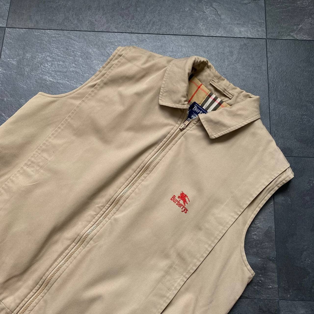 Burberry × Vintage Vintage rare Burberry vest hype Size US M / EU 48-50 / 2 - 2 Thumbnail