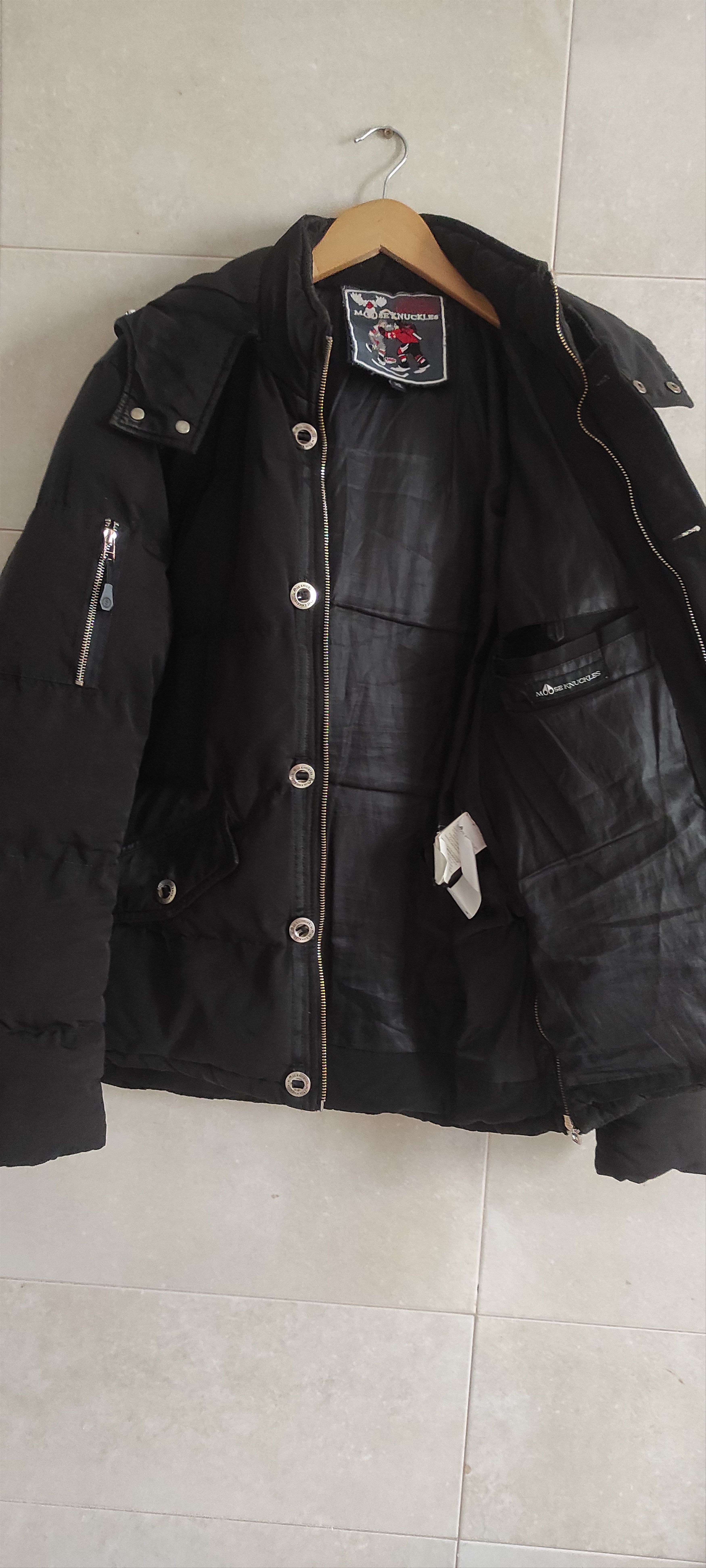 Moose Knuckles Moose Knuckles Down Ballistic Bomber Jacket Size US XL / EU 56 / 4 - 3 Thumbnail