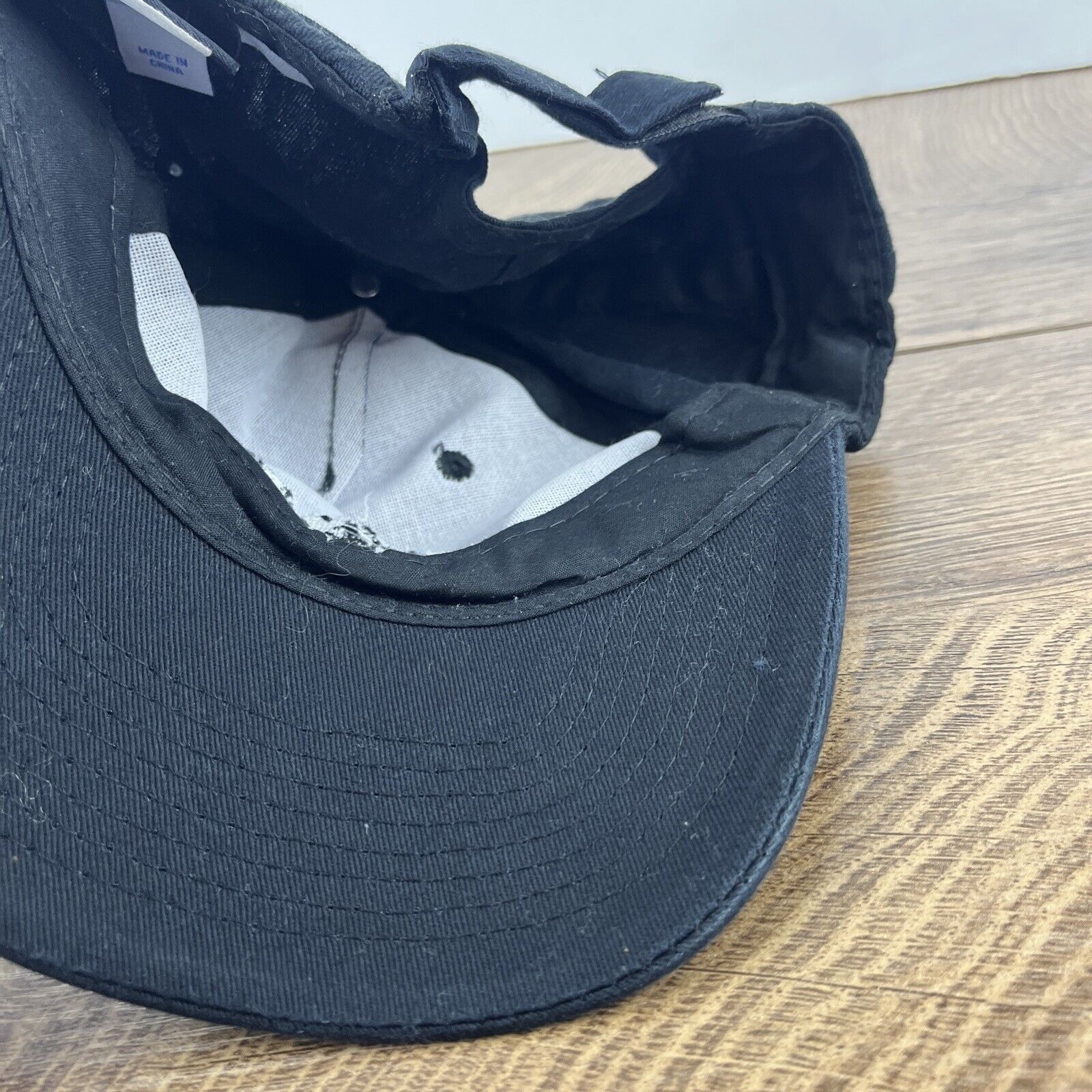 Other OUTM Hat OUTM Black Hat Adjustable Adult Size Hat Black Cap Size ONE SIZE - 13 Thumbnail