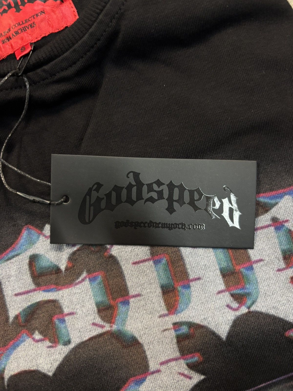 Godspeed Godspeed Glitchy Longsleeve, Black Size US S / EU 44-46 / 1 - 6 Thumbnail
