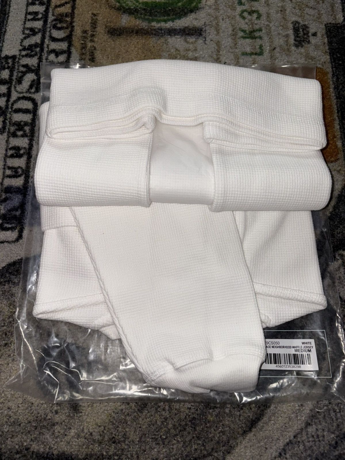 Palace Palace x Neighborhood Thermal Waffle Jersey White Size US M / EU 48-50 / 2 - 4 Thumbnail