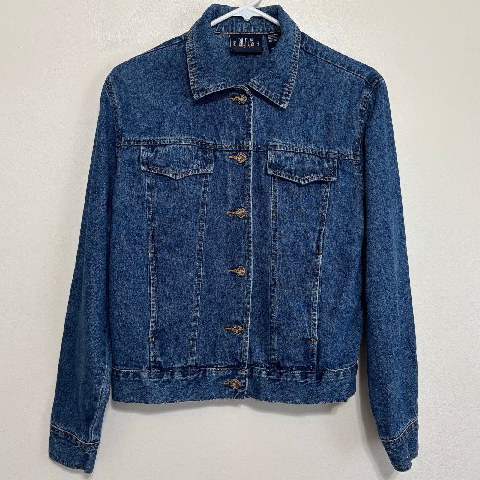 Bill Blass Bill Blass Denim Jacket Size Small Size S / US 4 / IT 40 - 1 Thumbnail