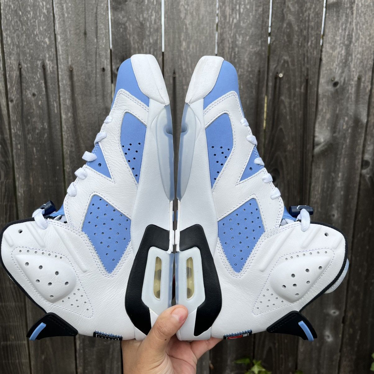 Nike Nike air Jordan 6 UNC size 9.5 Men Size US 9.5 / EU 42-43 - 5 Thumbnail