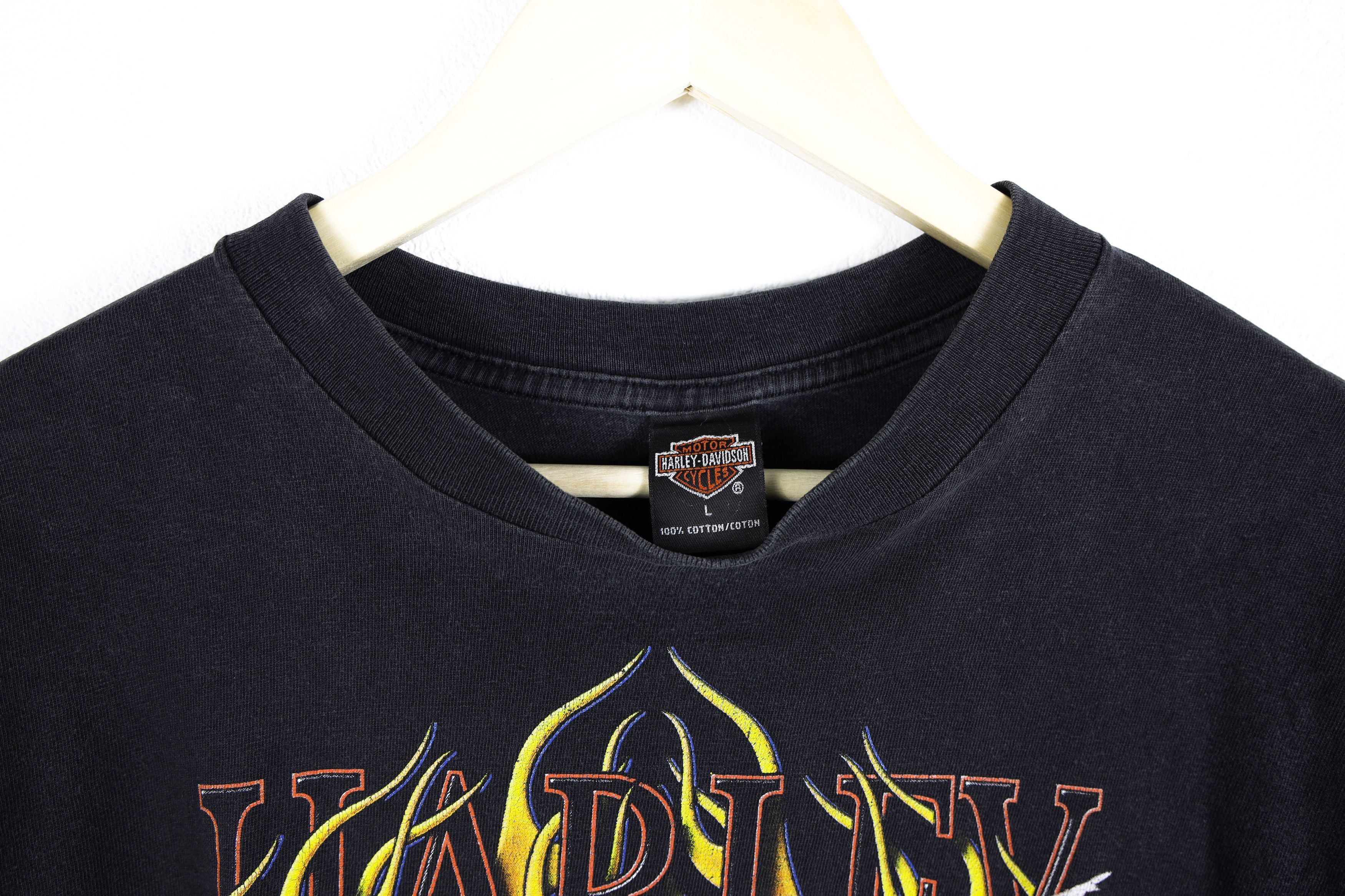 Harley Davidson × West Coast Choppers Vintage Harley Davidson Jim's St.Petersburg Graphic Tee Size US L / EU 52-54 / 3 - 5 Thumbnail