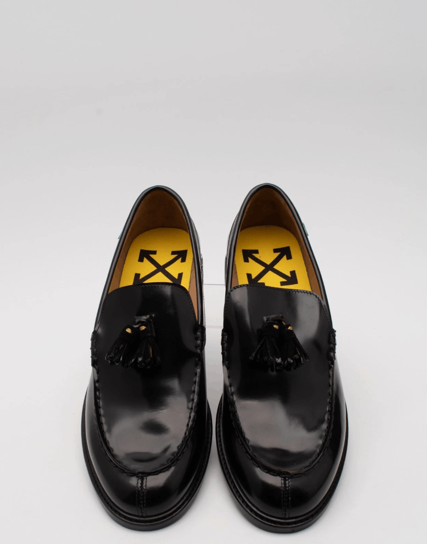 Off-White OFF-WHITE Leather Tassel Loafers Size US 13 / EU 46 - 3 Thumbnail