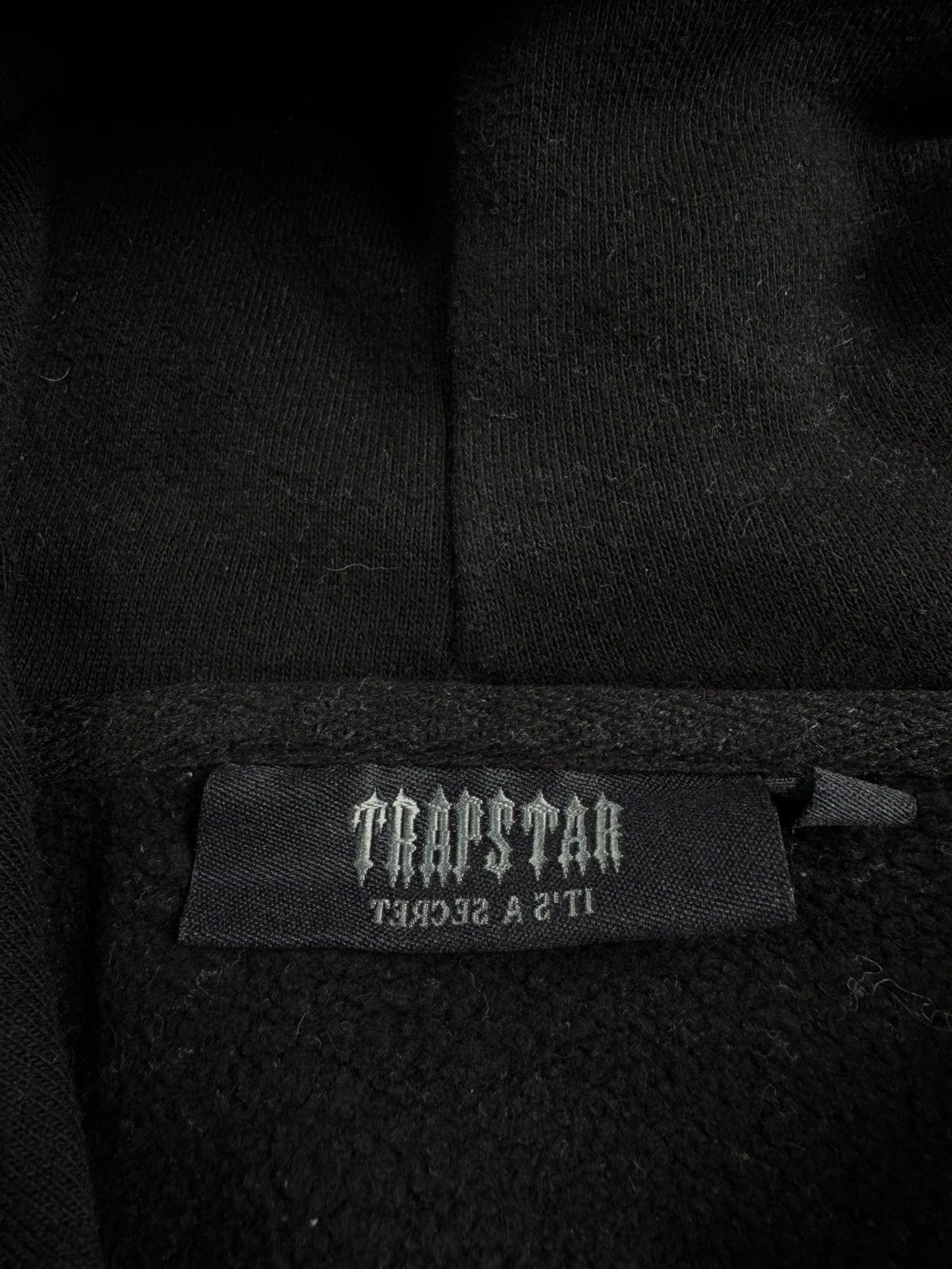 Trapstar London Trapstar Men’s Medium Drill Drill Black Cotton Rap Hoodie Pullover Sweatshirt Size US M / EU 48-50 / 2 - 8 Thumbnail