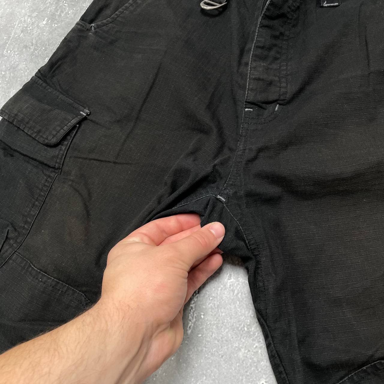 Japanese Brand Bastard Cotton Ripstop Cargo Pants Faded Black Size W30 L31 Size US 30 / EU 46 - 12 Thumbnail