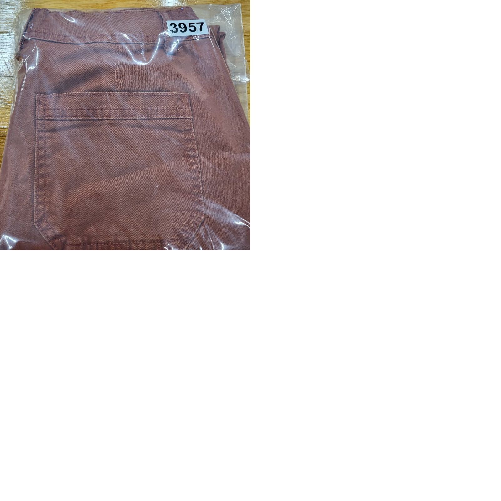 Vintage Maurices Jeans Women's Size 4 Autumn Orange Twill Ankle Tapered Leg Fall Pockets Size 27" / US 4 / IT 40 - 9 Thumbnail