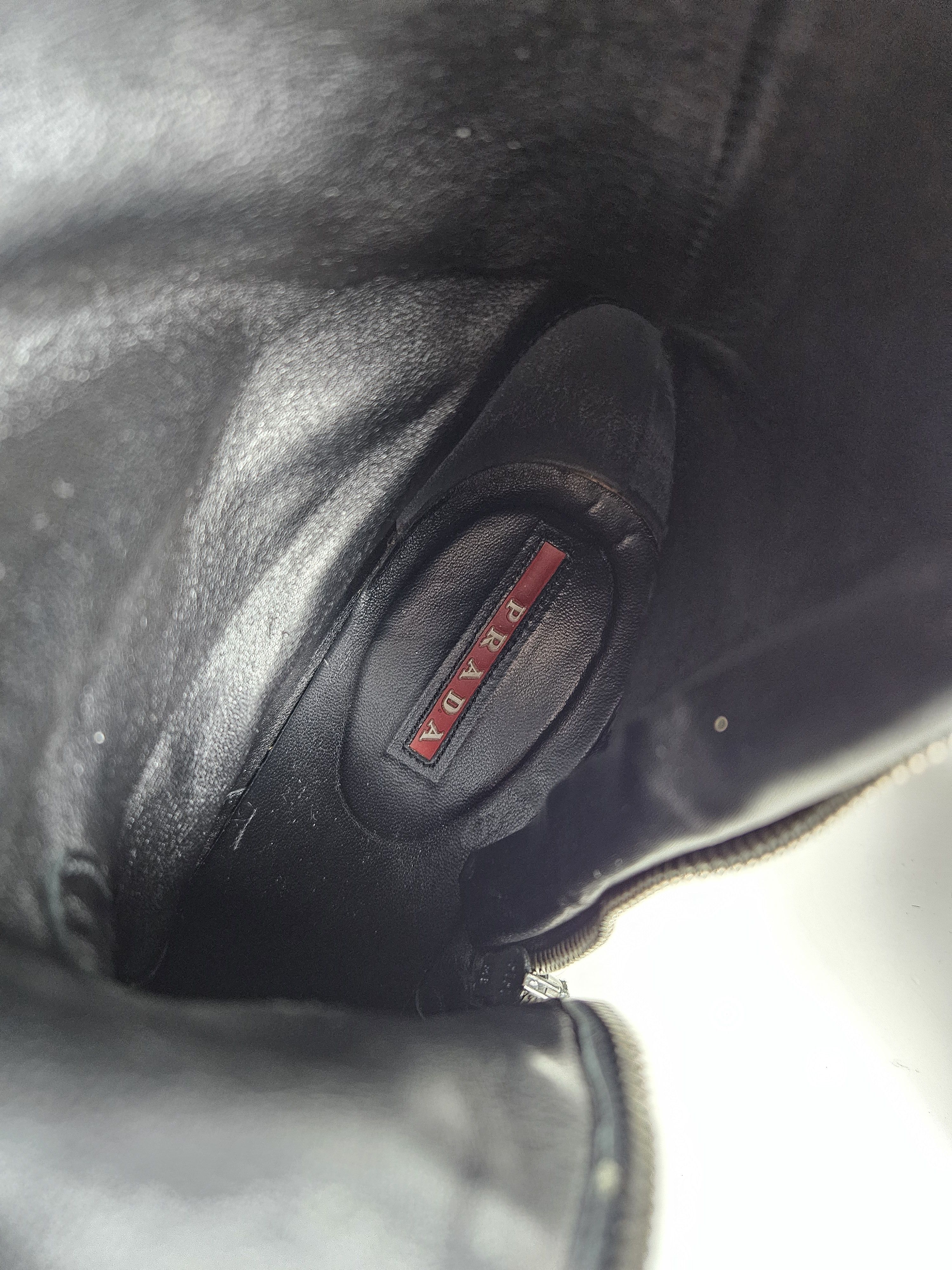 Prada Archive Prada leather buckled riding boots Size US 9 / IT 39 - 21 Thumbnail