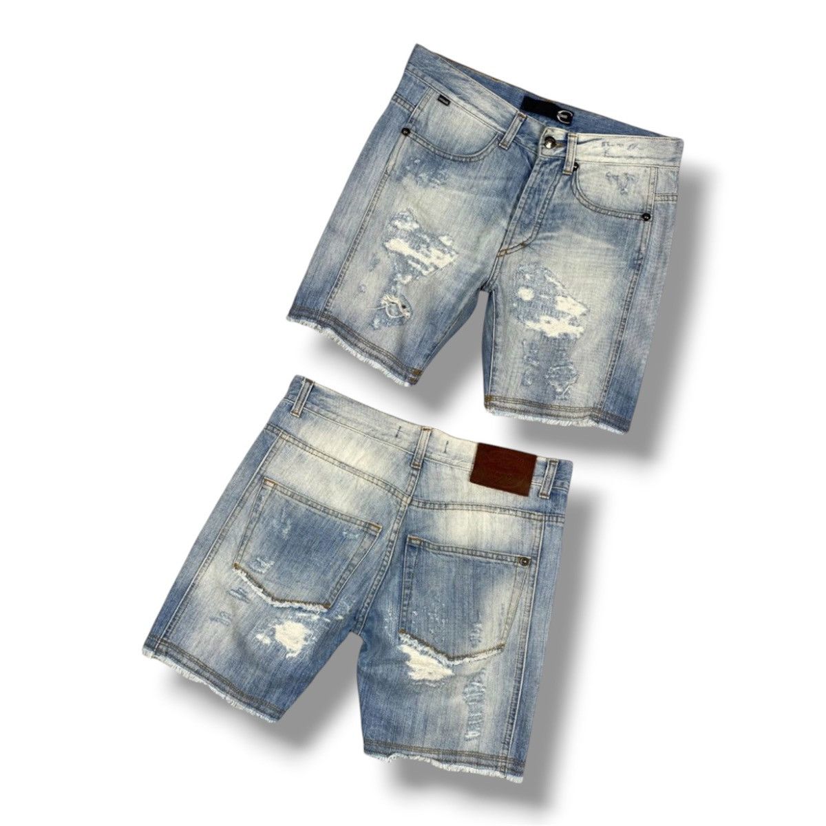 Just Cavalli Vintage Just Cavalli Designer Denim Jeans Shorts Size US 30 / EU 46 - 1 Thumbnail