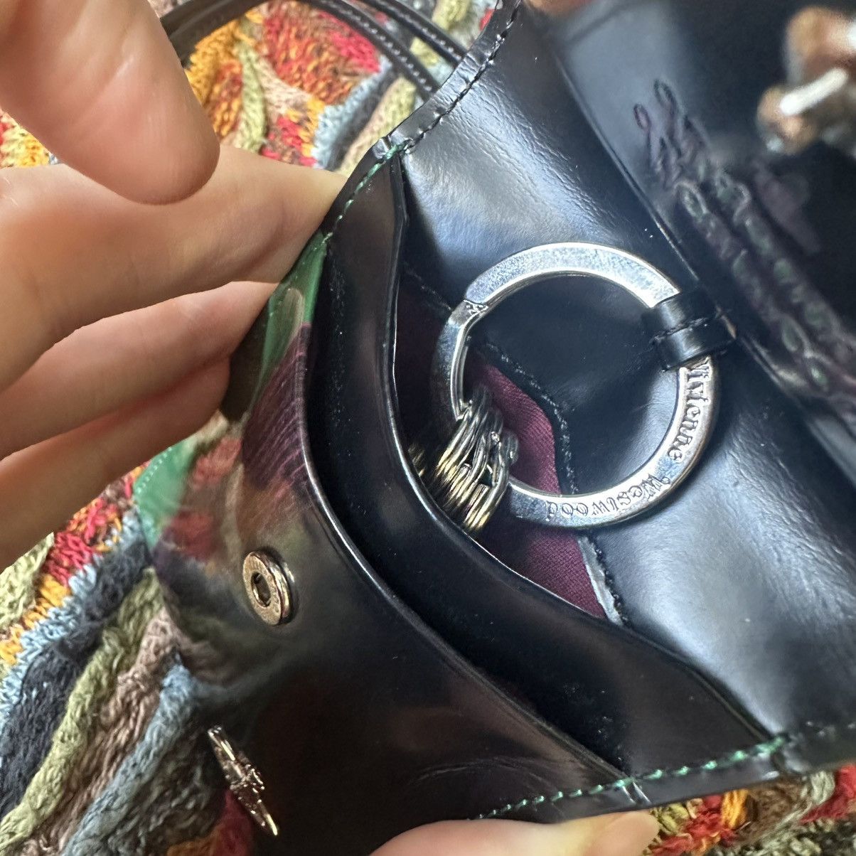 Vivienne Westwood 🔥Rare🔥 Key holder Grail Japan Card holder unique Size ONE SIZE - 7 Thumbnail