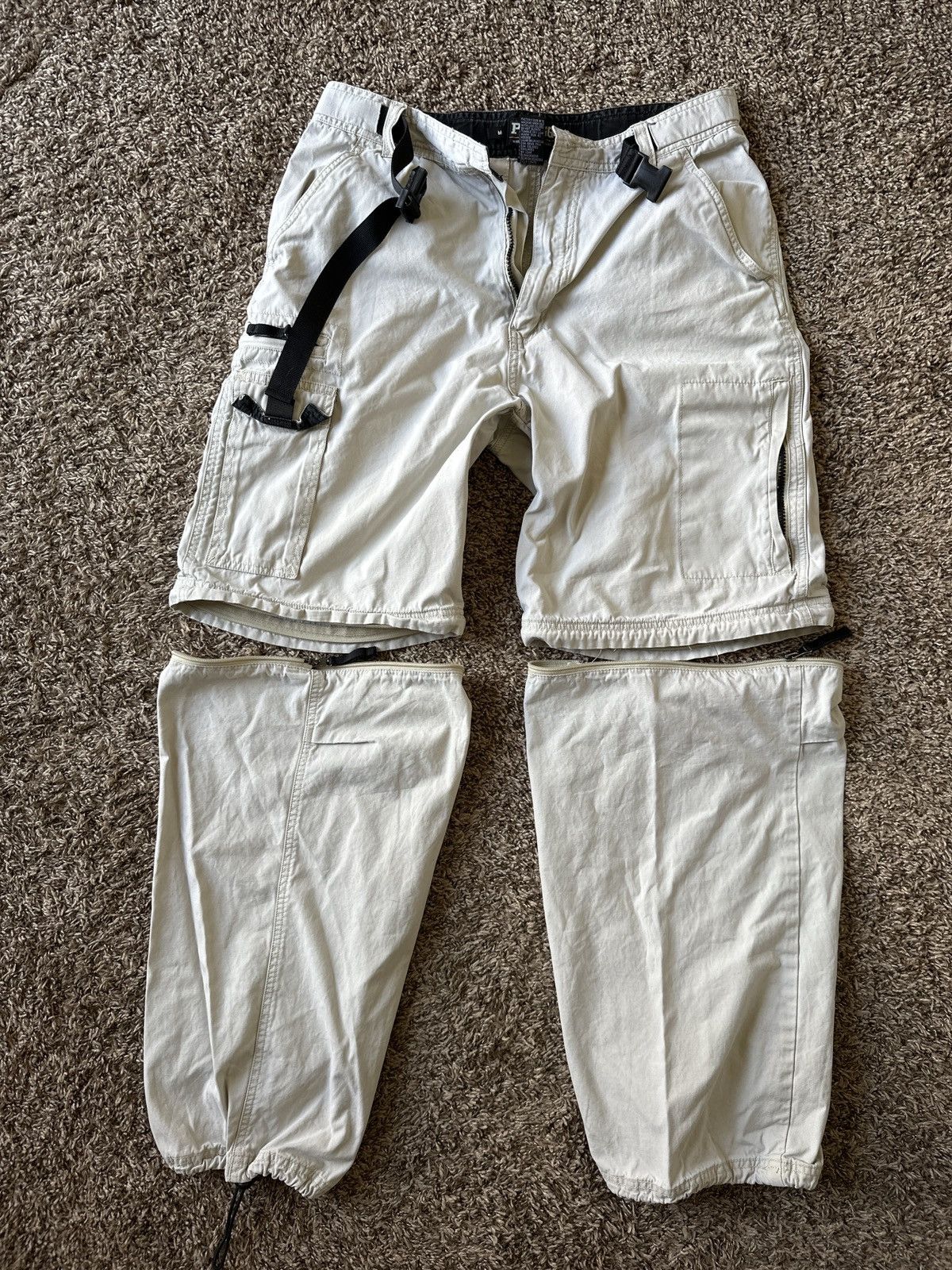 Vintage Vintage Y2K Baggy Zip Off Pants Size US 32 / EU 48 - 1 Thumbnail